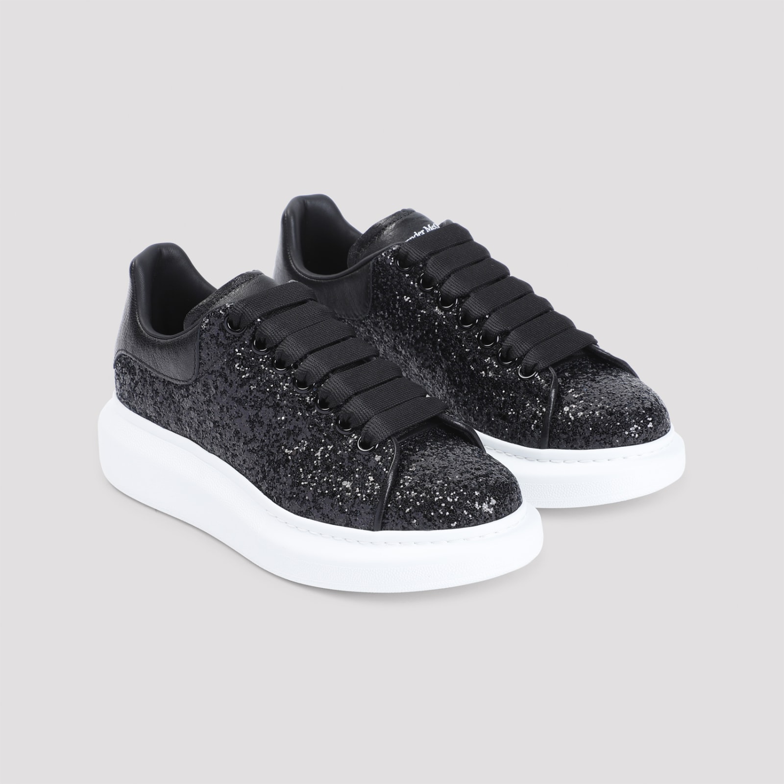 Shop Alexander Mcqueen Sneakers In Black