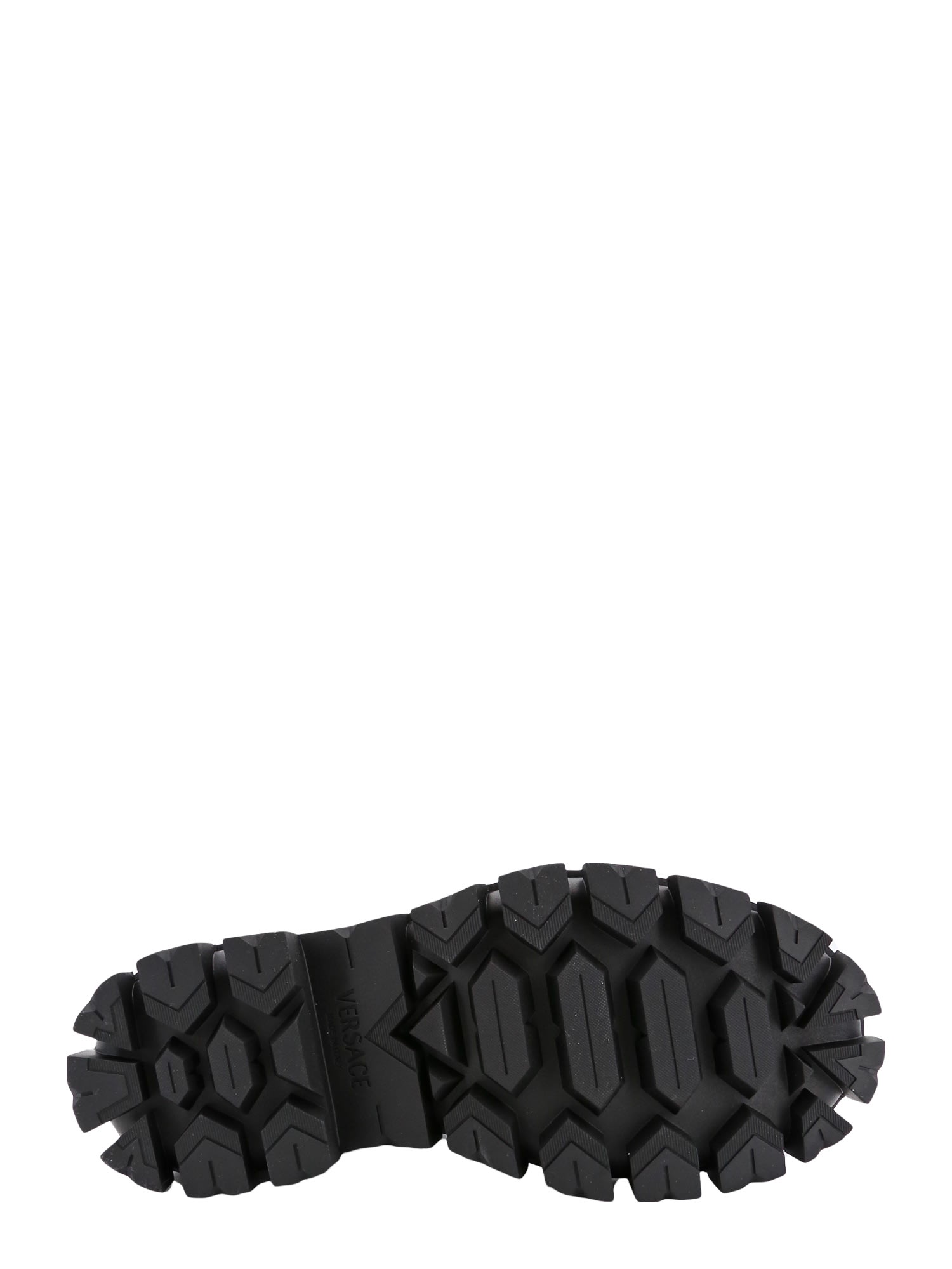 Shop Versace Greca Portico Boots In Black