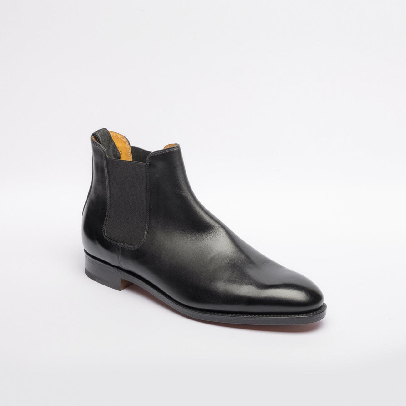 Lawry Black Calf Chelsea Boot