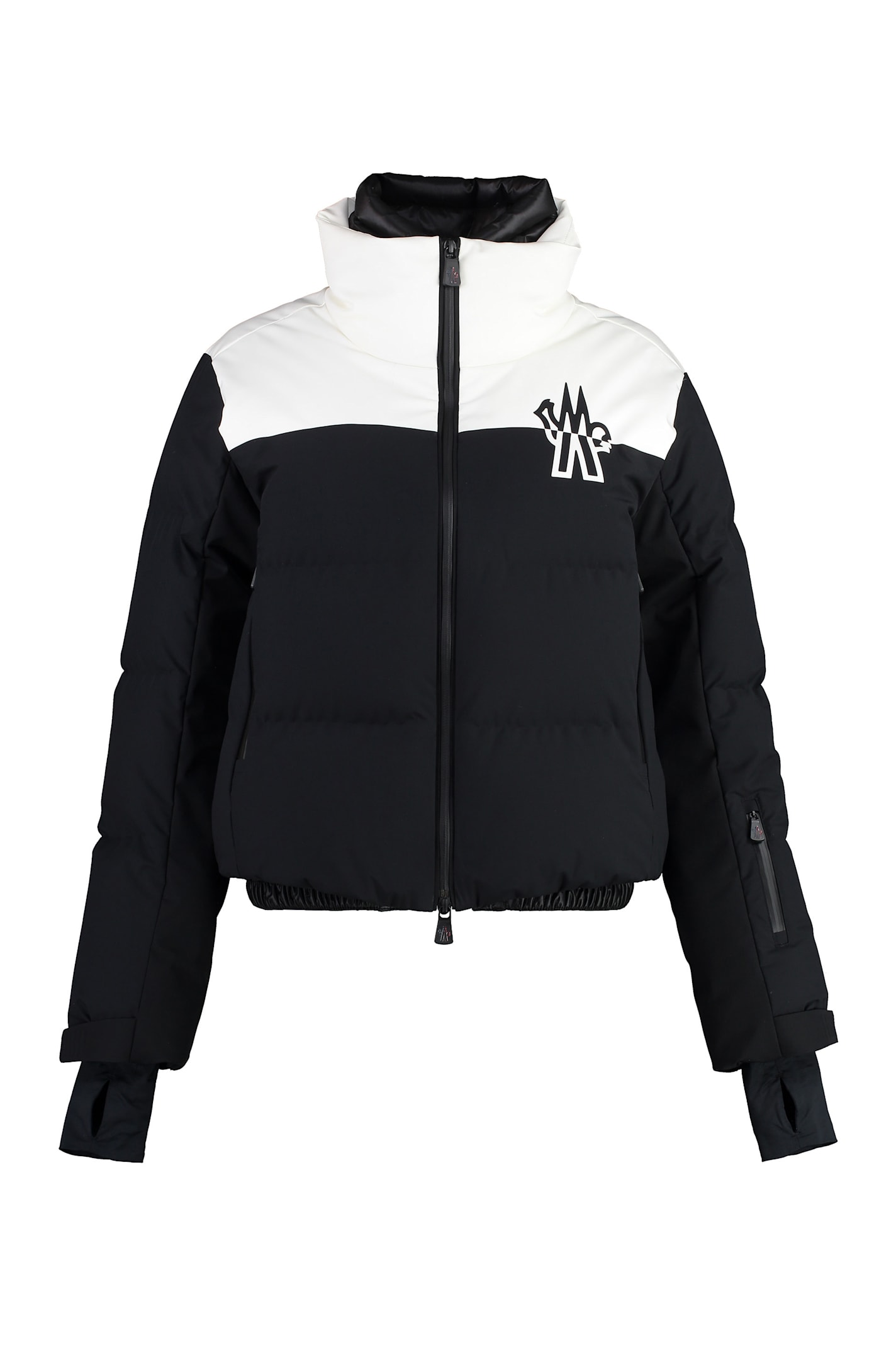 Shop Moncler Stennes Short Down Jacket In Black