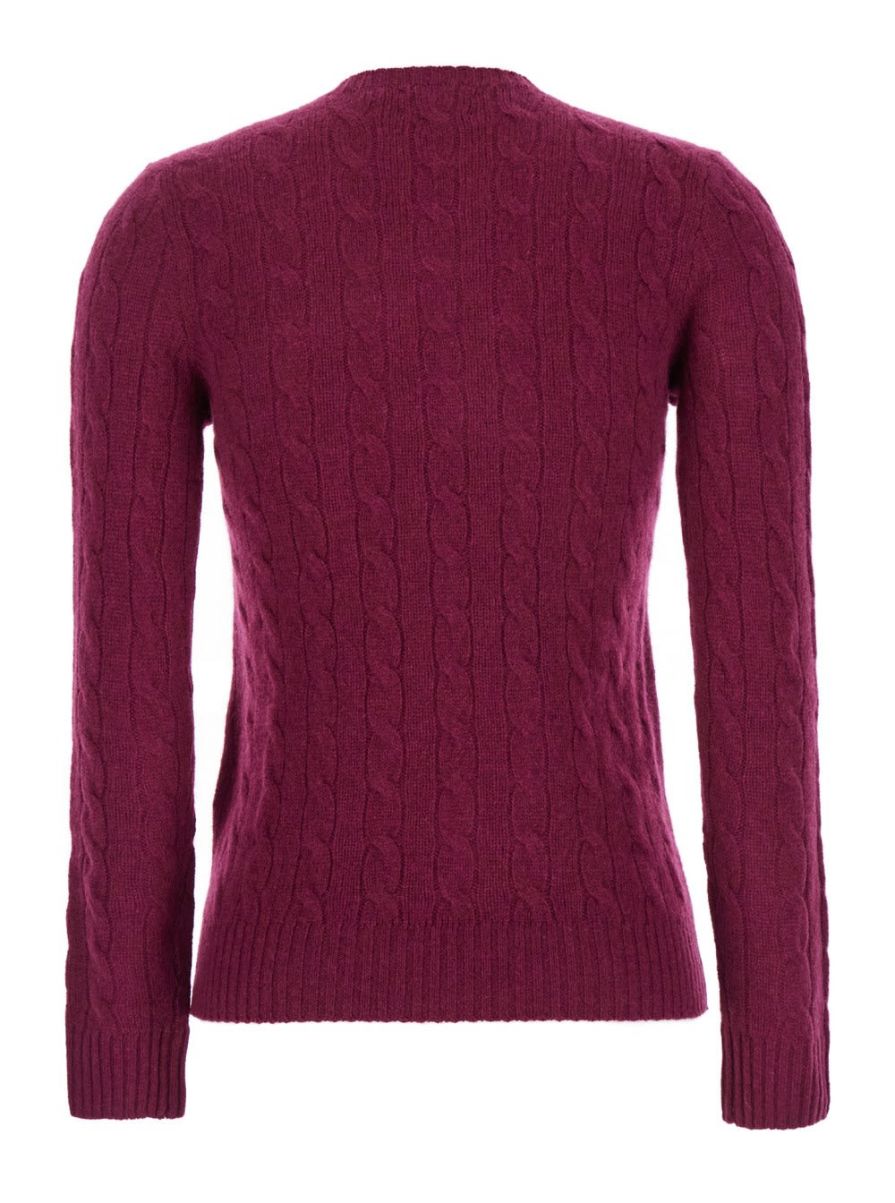 Shop Polo Ralph Lauren Julianna Sweater In Prugna