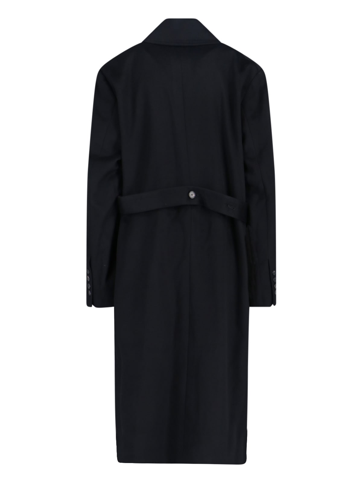 Setchu Single-breasted Cashmere Blazer In Black