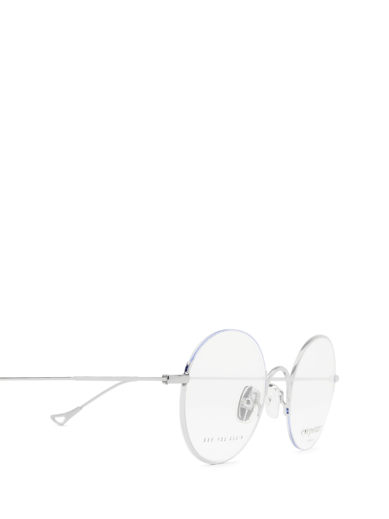 Shop Eyepetizer Tondo Silver Glasses