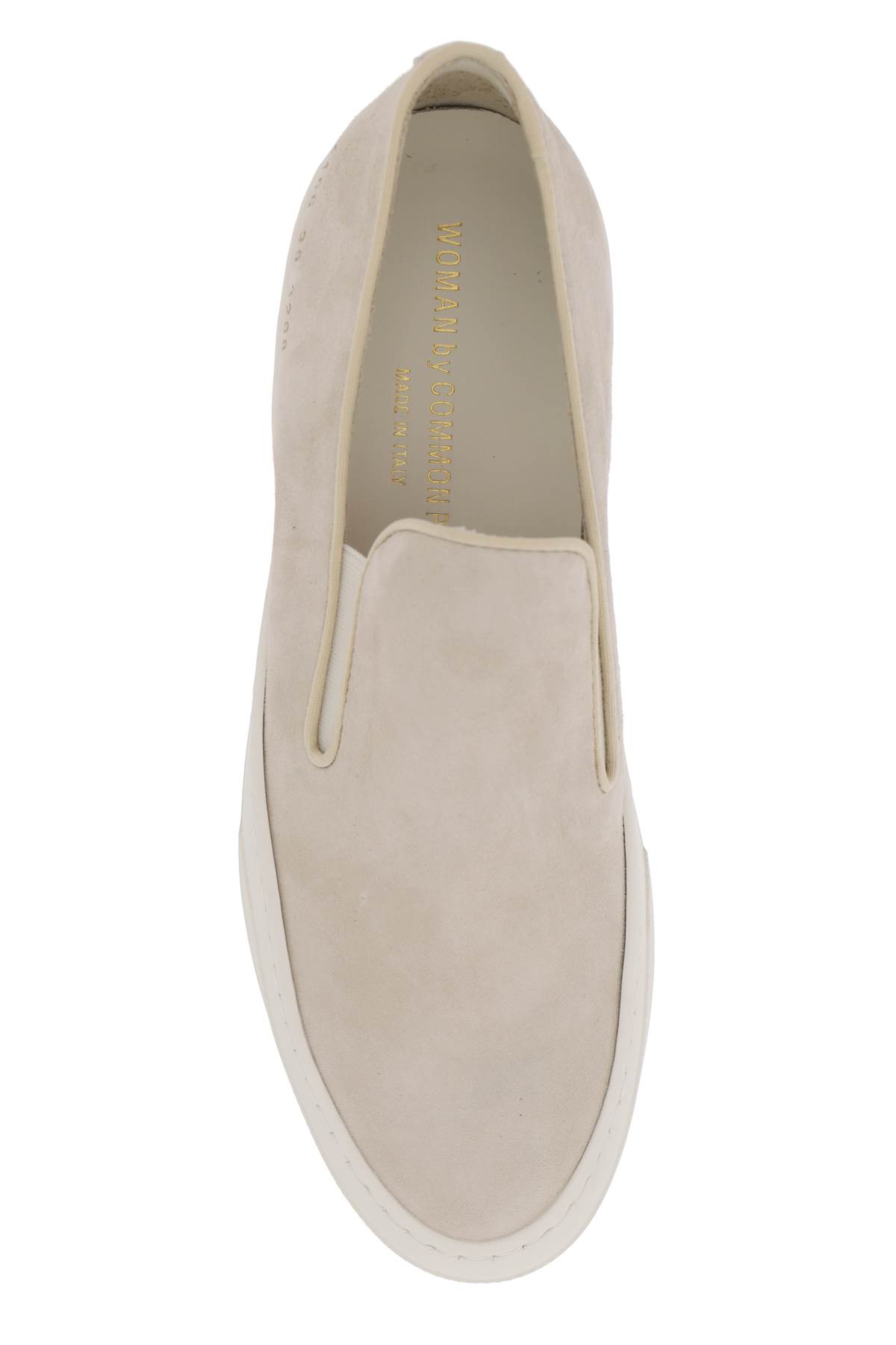 Shop Common Projects Slip-on Sneakers In Beige (beige)