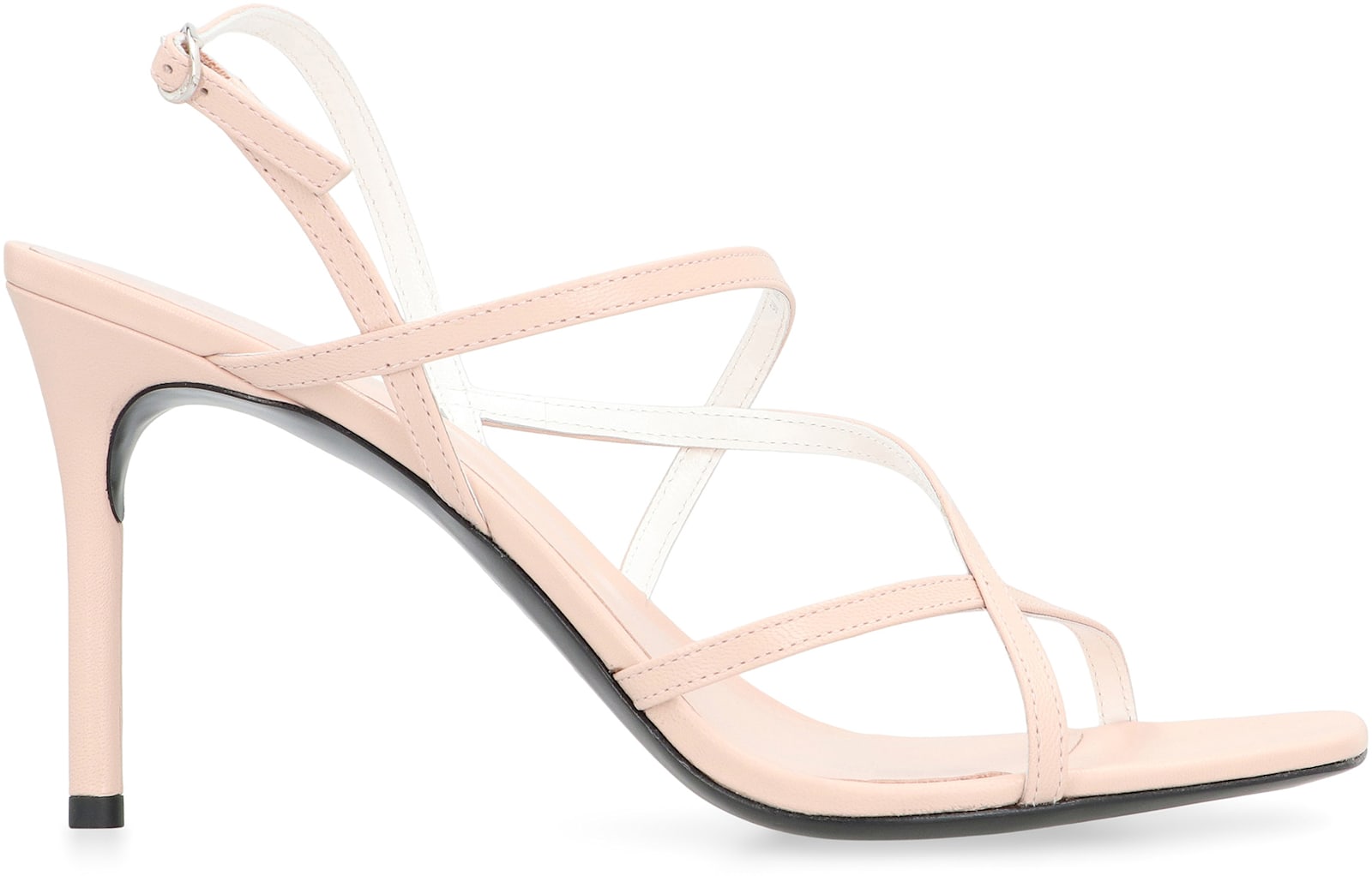 Tory Burch Leather Sandals In Multi