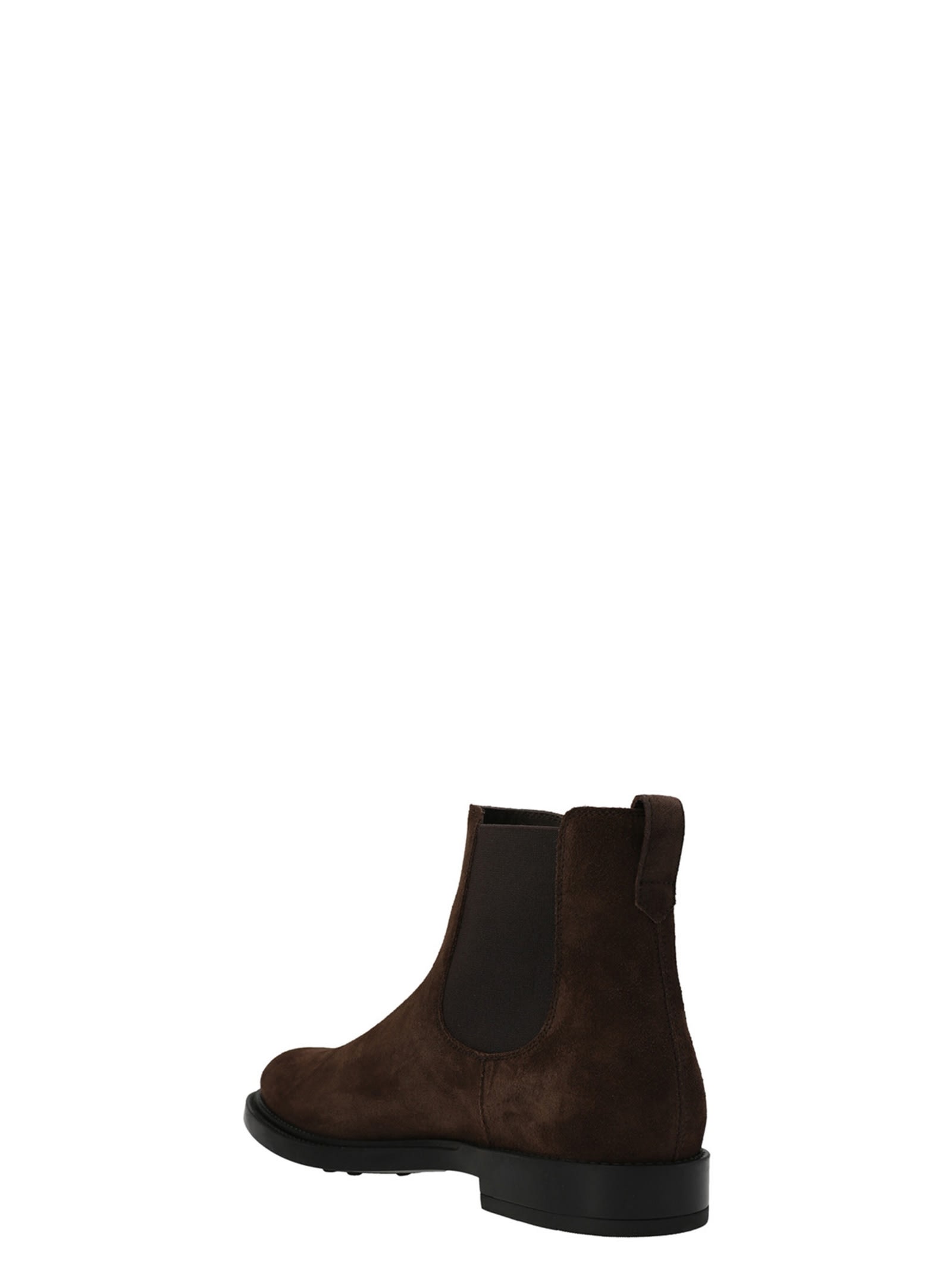 Shop Tod's Chelsea Ankle Boots In Brown