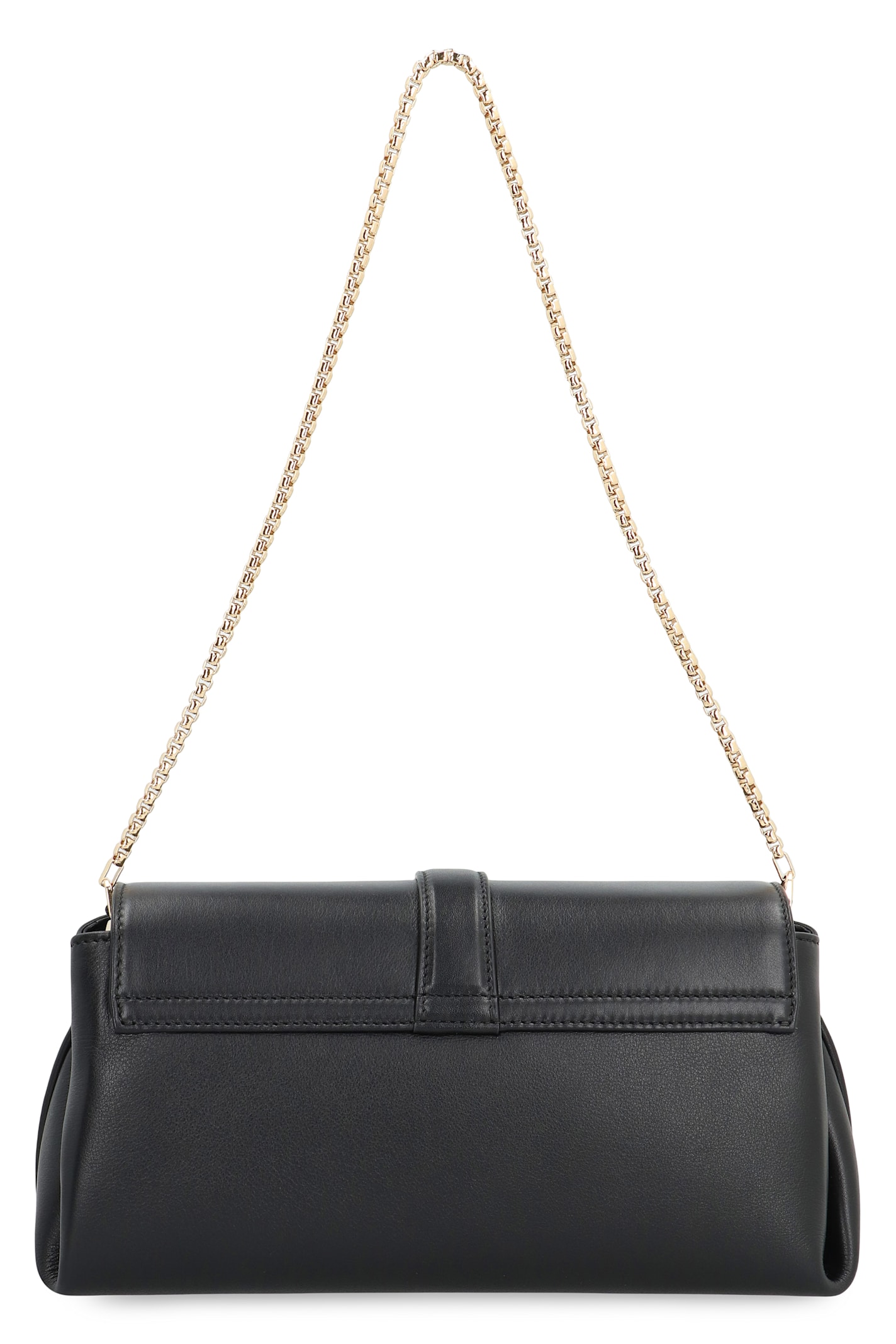 Ferragamo Leather Crossbody Bag In Black