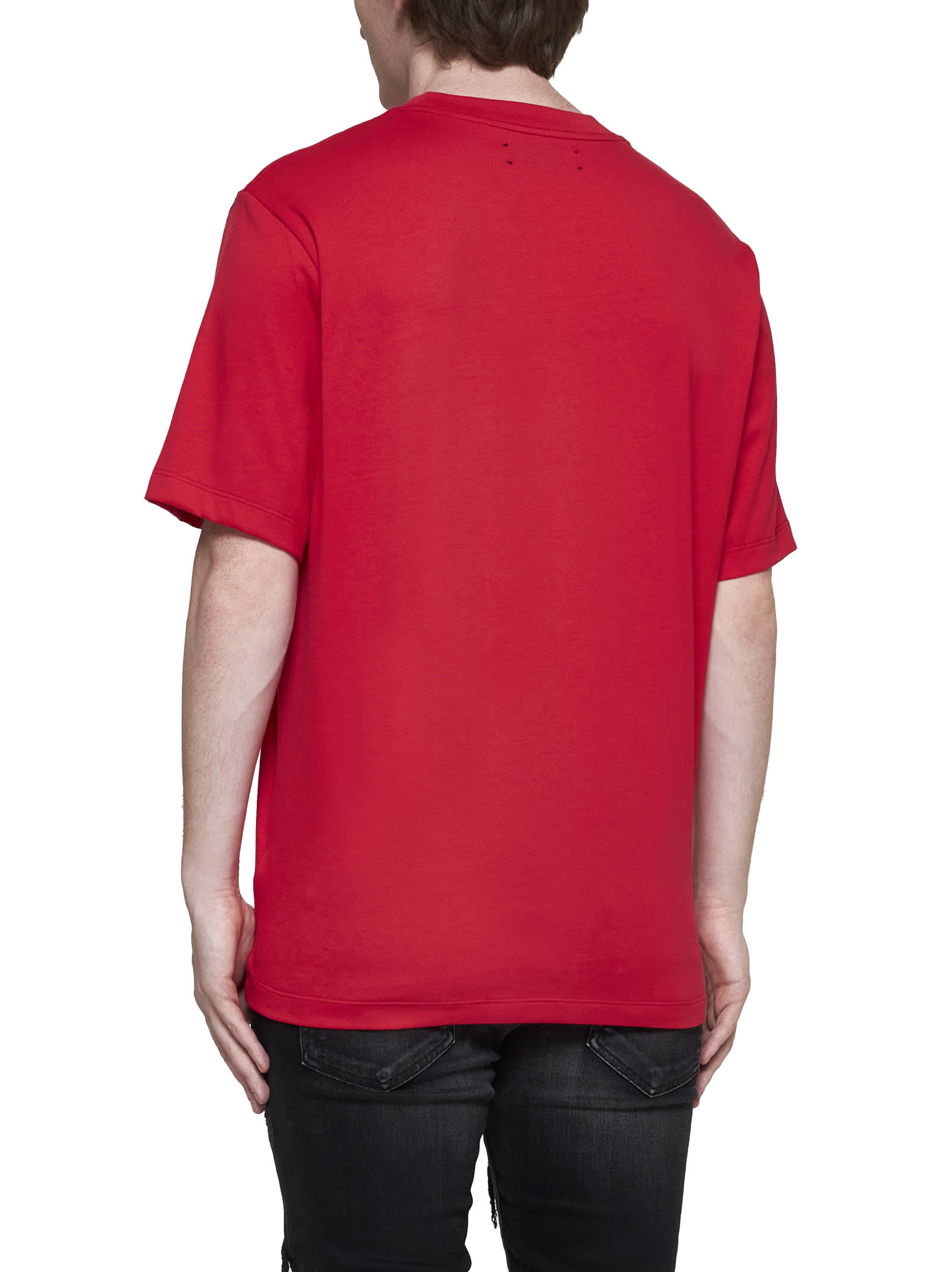 Shop Amiri T-shirt In Red