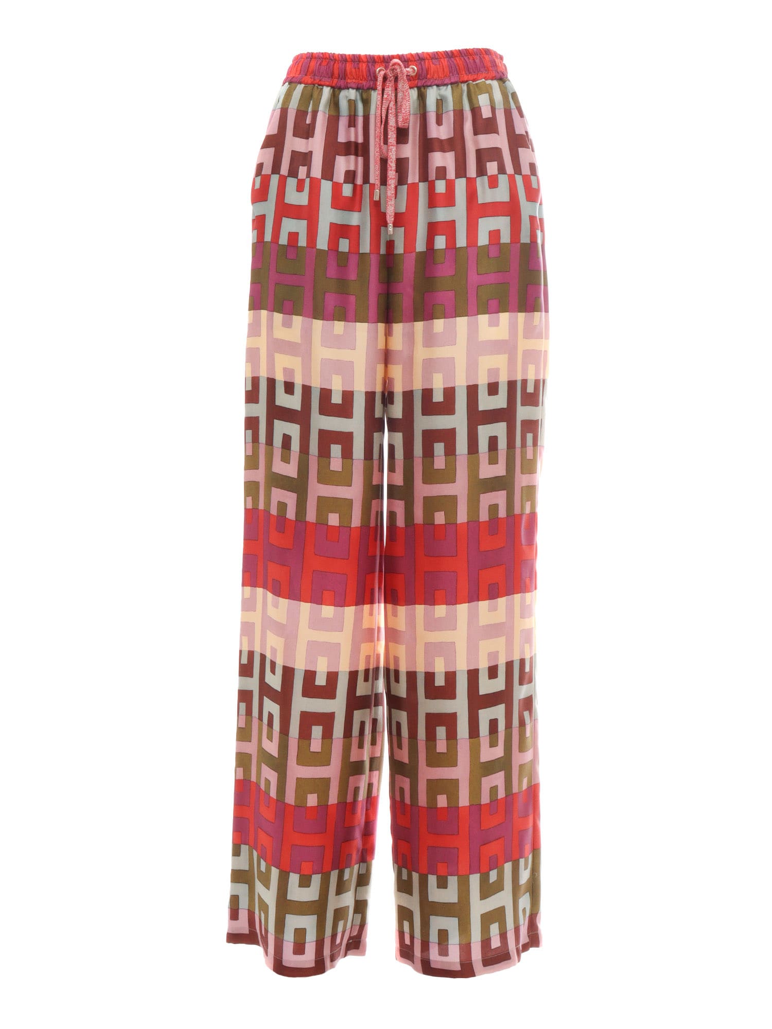 ボトムスその他 LORENA ANTONIAZZI Women Pants P2565PA31A4886 Red LORENA ANTONIAZZI | Red Women's Casual Pants | YOOX