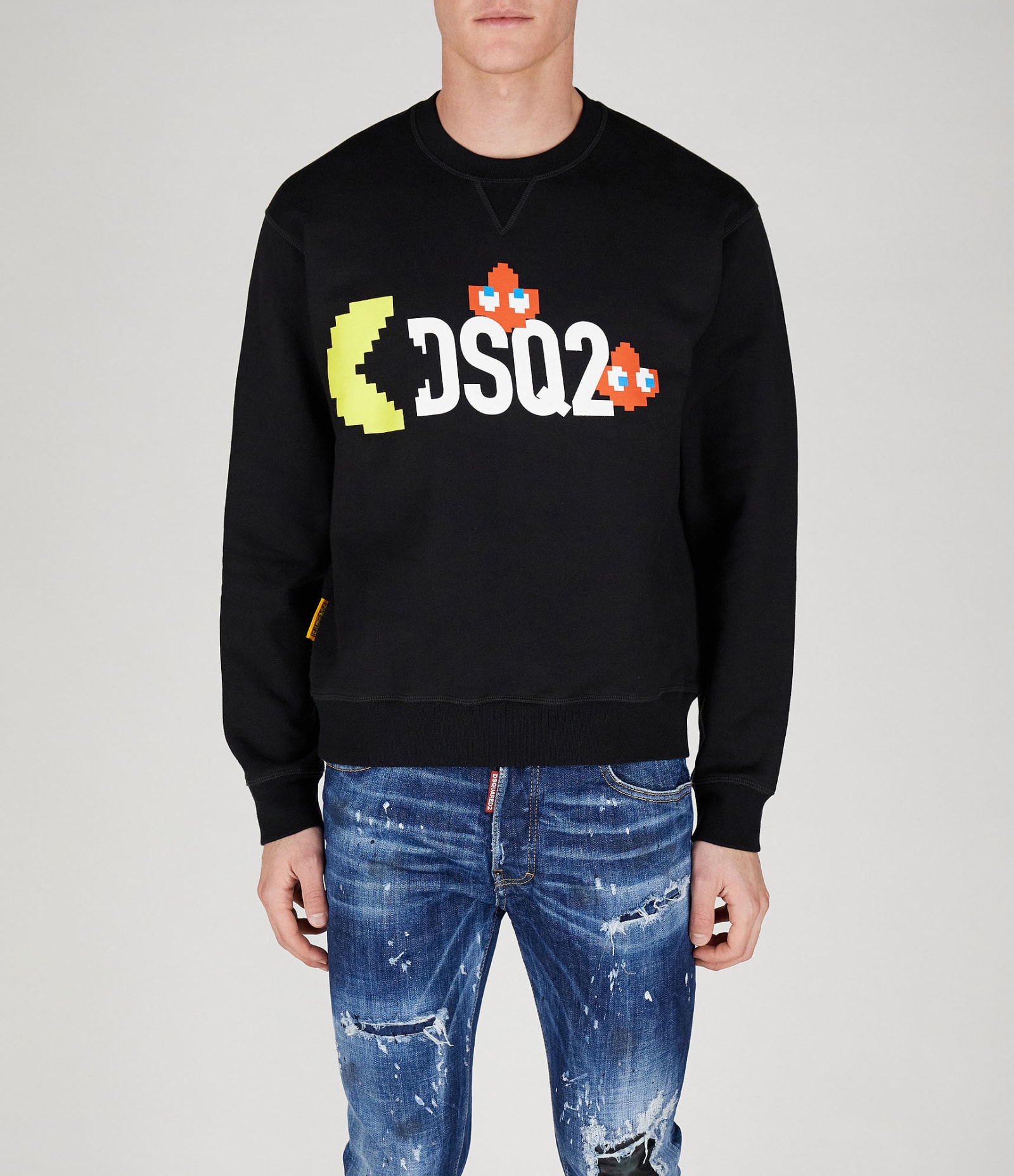 Shop Dsquared2 Sweatshirt In Black