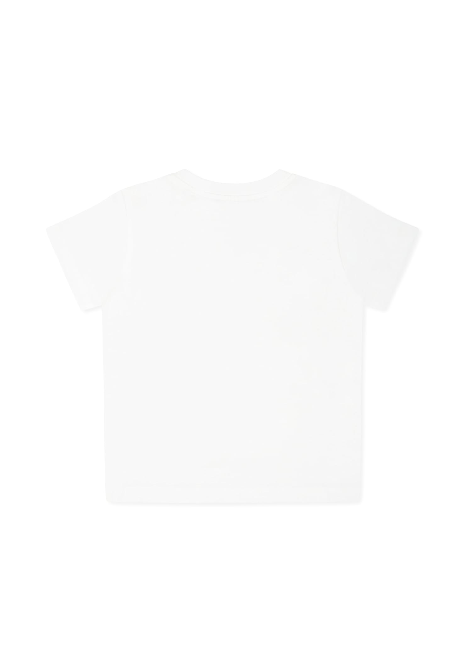 Etro Embroidered Cotton Jersey T-shirt In White