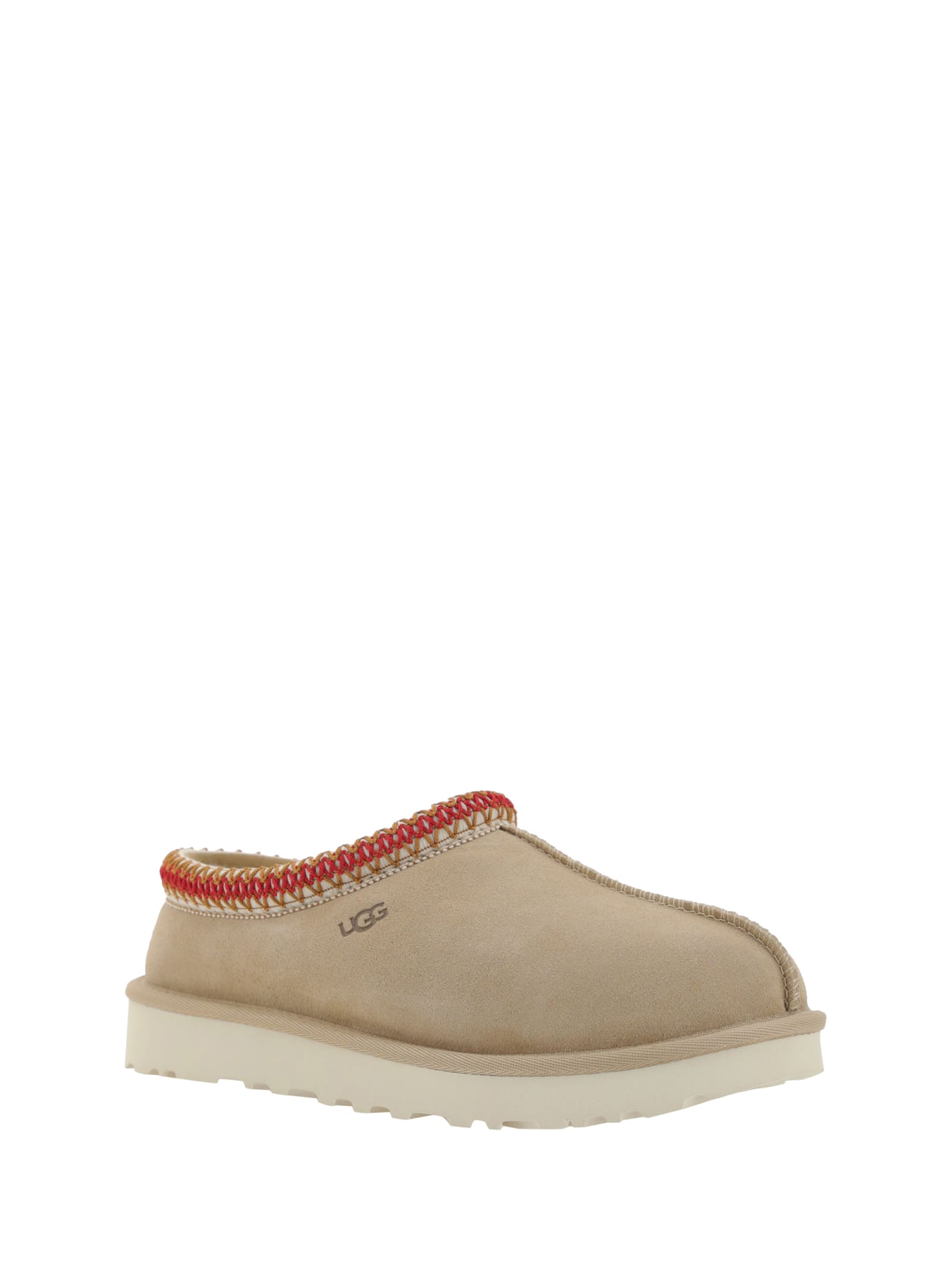 Shop Ugg Tasman Mules In Beige