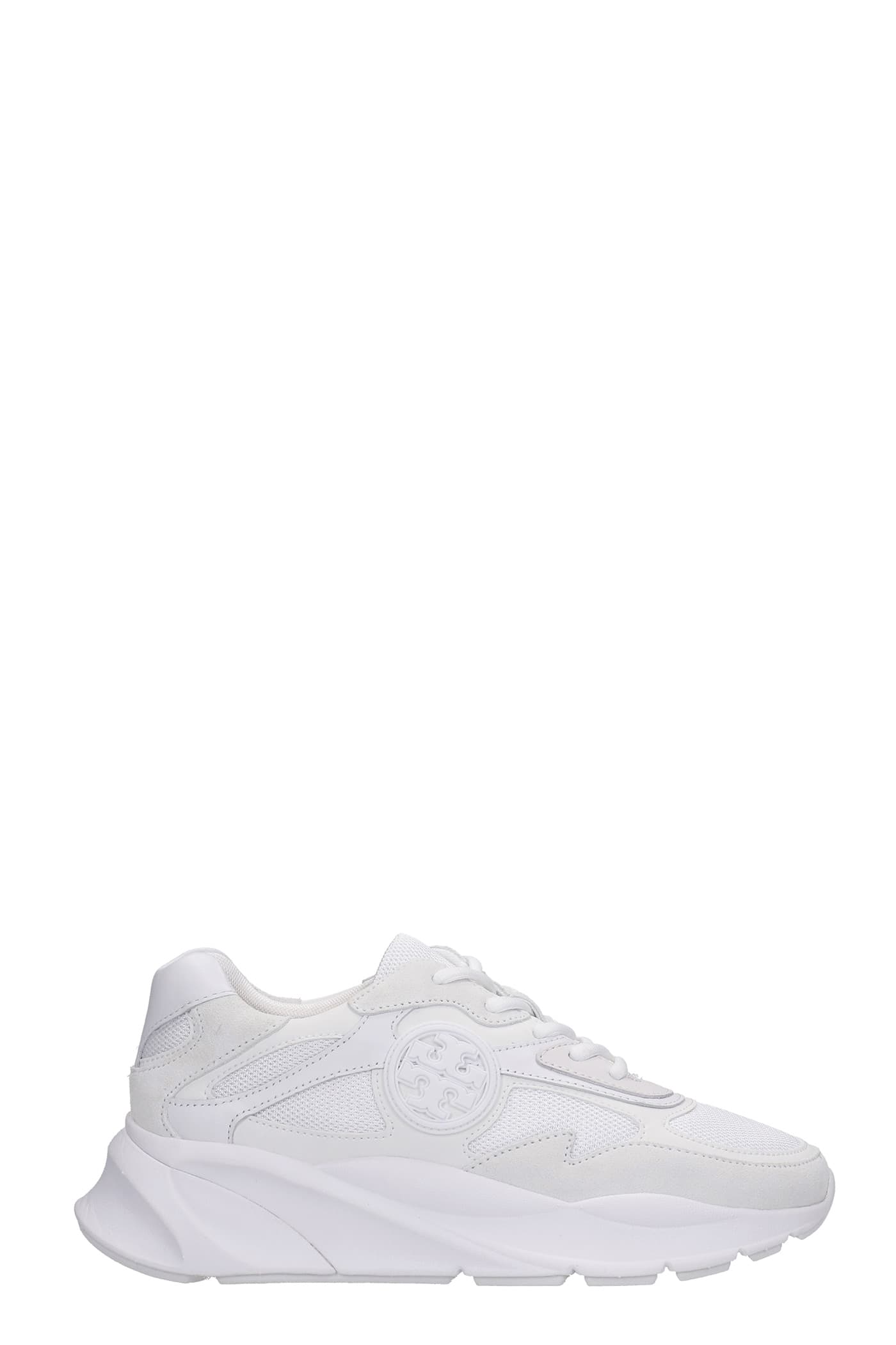 Tory Burch Sawyer Sneakers In White Synthetic Fibers