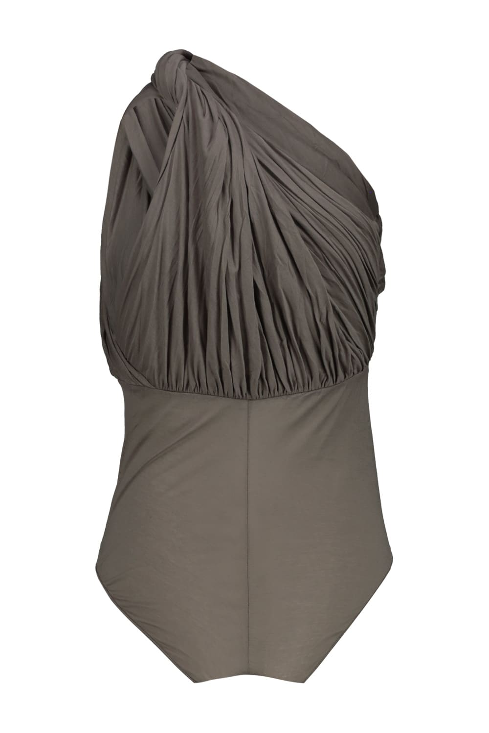 Shop Rick Owens Lido Draped Body In Dust