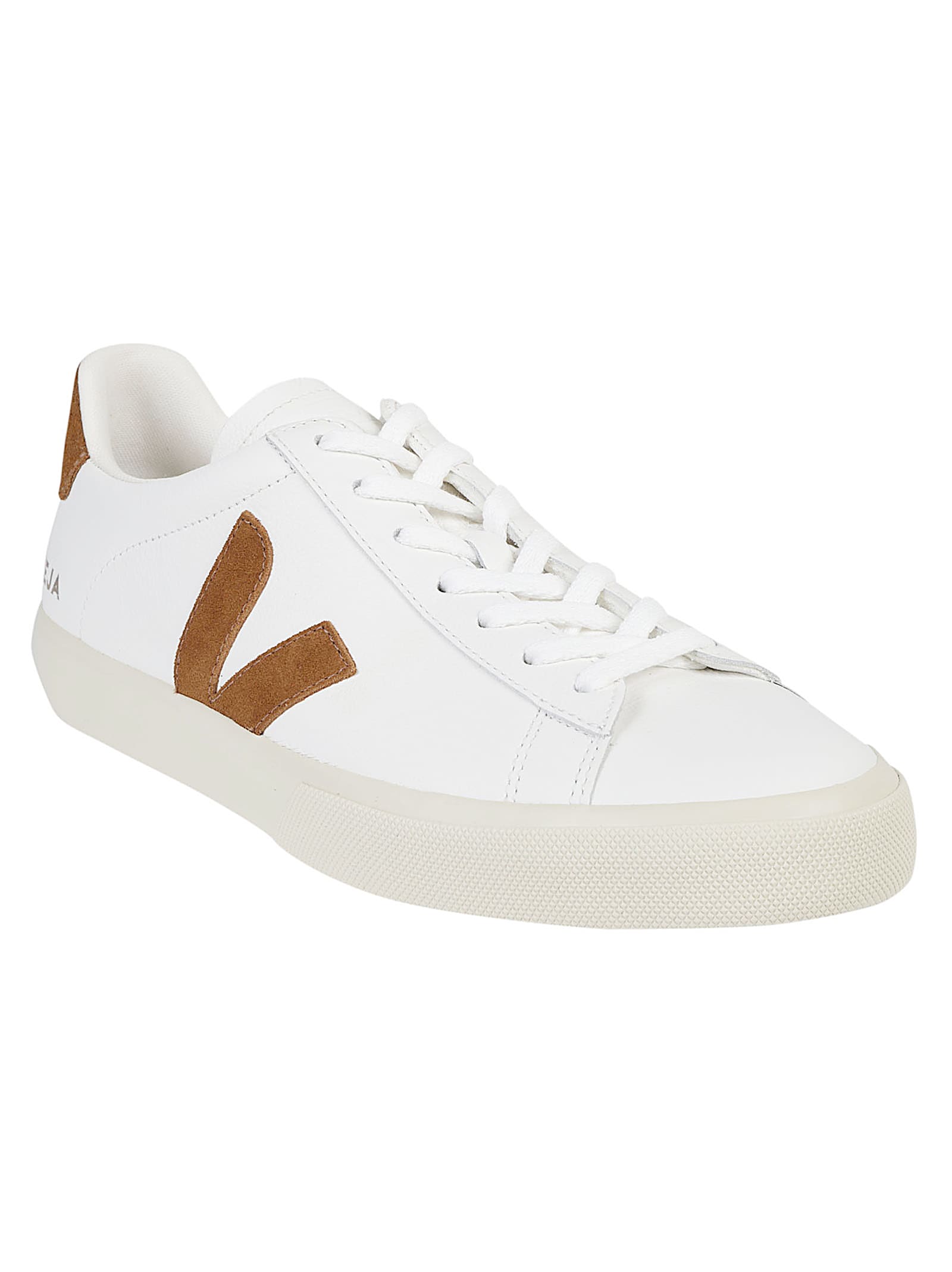 Veja Sneakers Campo Chromefree White Cognac In White