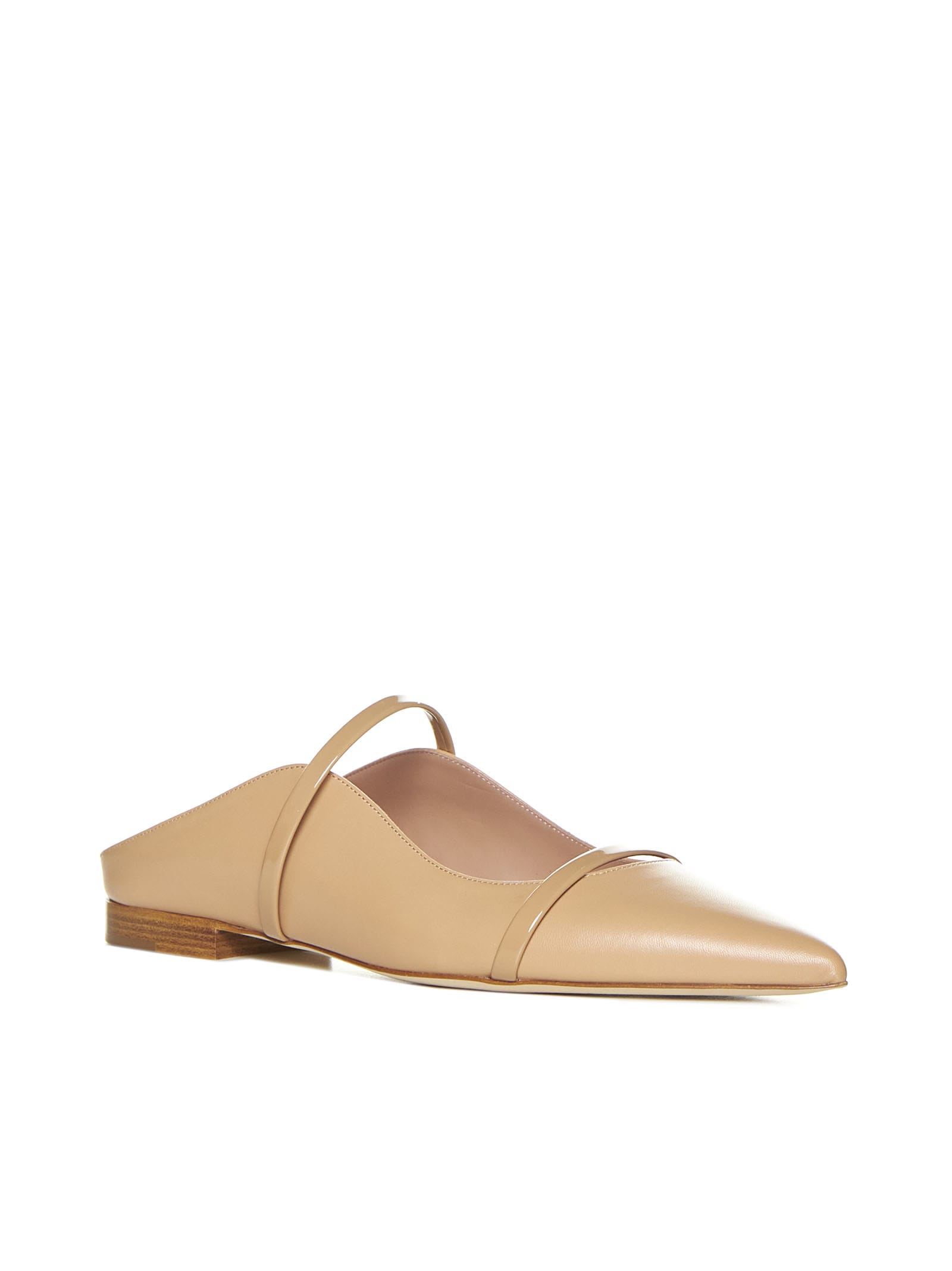 Shop Malone Souliers Sandals In Cashew Beige/cashew Beige