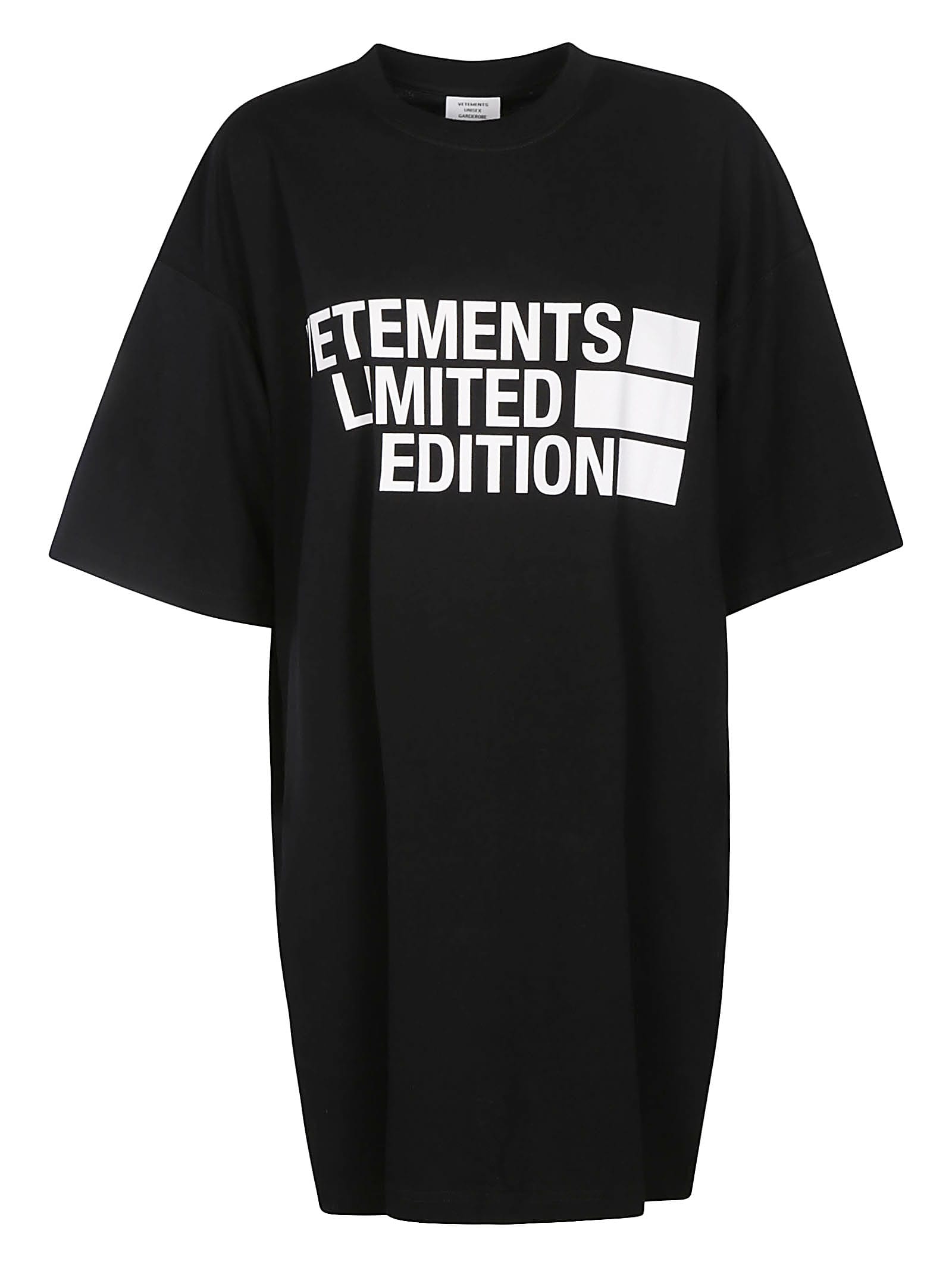 VETEMENTS Limited Edition Oversize T-shirt