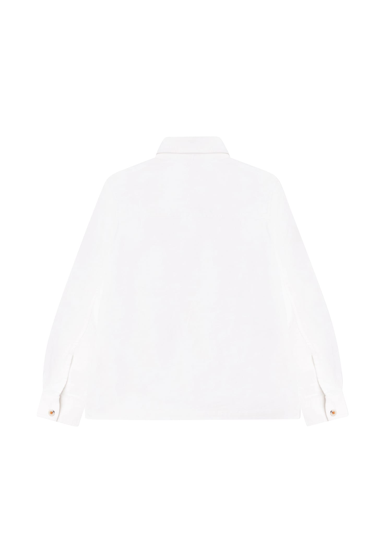 Timberland White Shirt For Boy With Tree In White