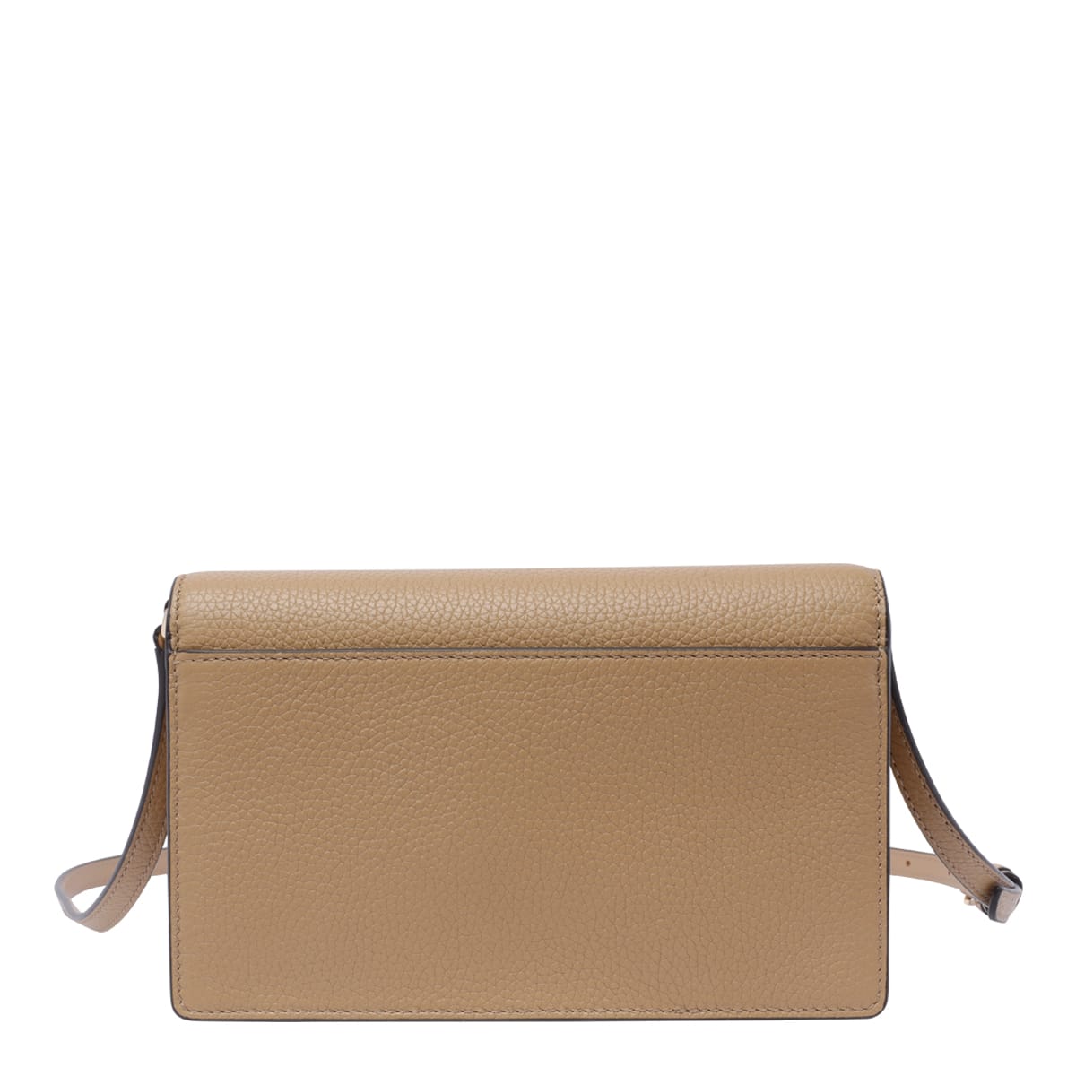 Shop Michael Michael Kors Jet Set Crossbody Bag In Beige