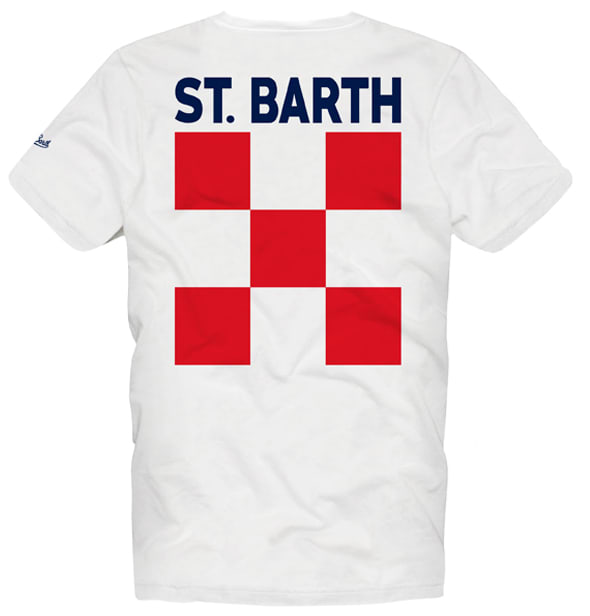 MC2 Saint Barth Boys T-shirt Check Logo