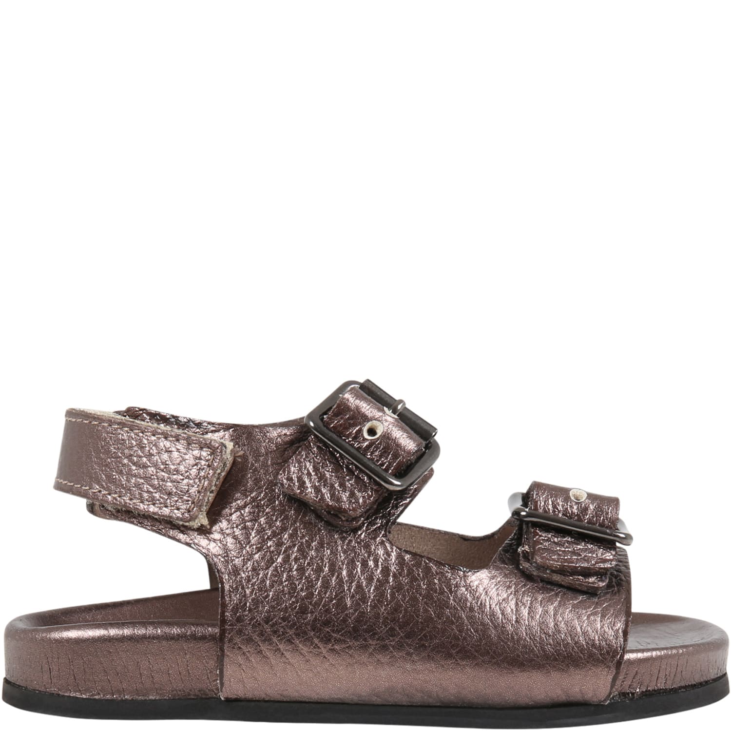 Gallucci Brown Sandals For Kids