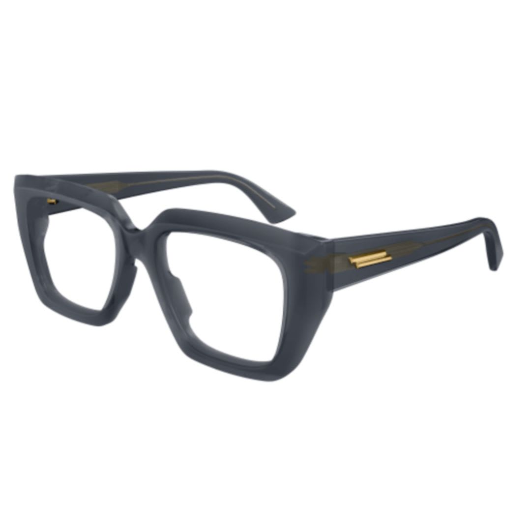 Bottega Veneta Bv1032o-007 Grey-grey-transparent In Grey-grey-transparent