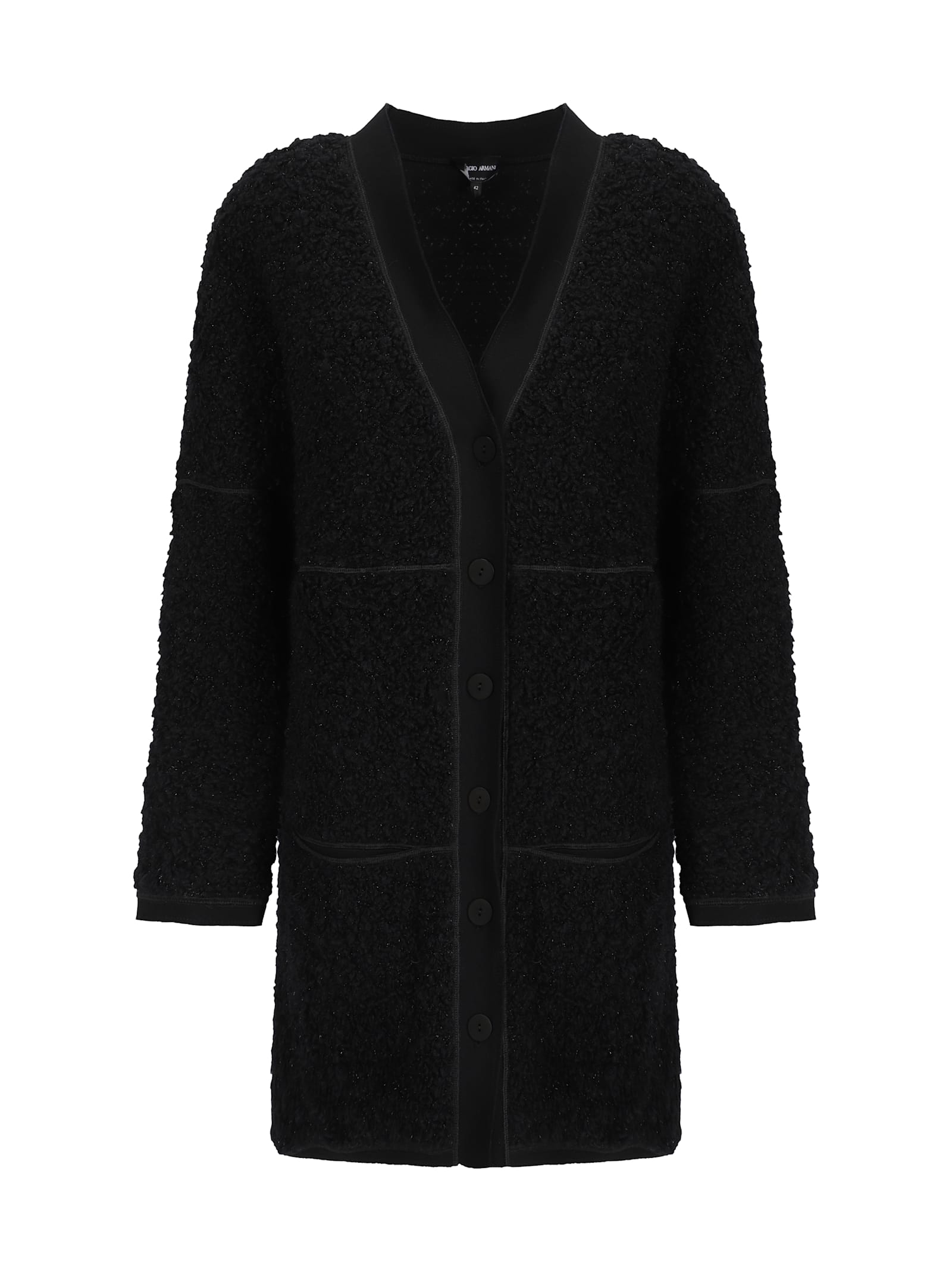 Shop Giorgio Armani Cardigan In Uc99