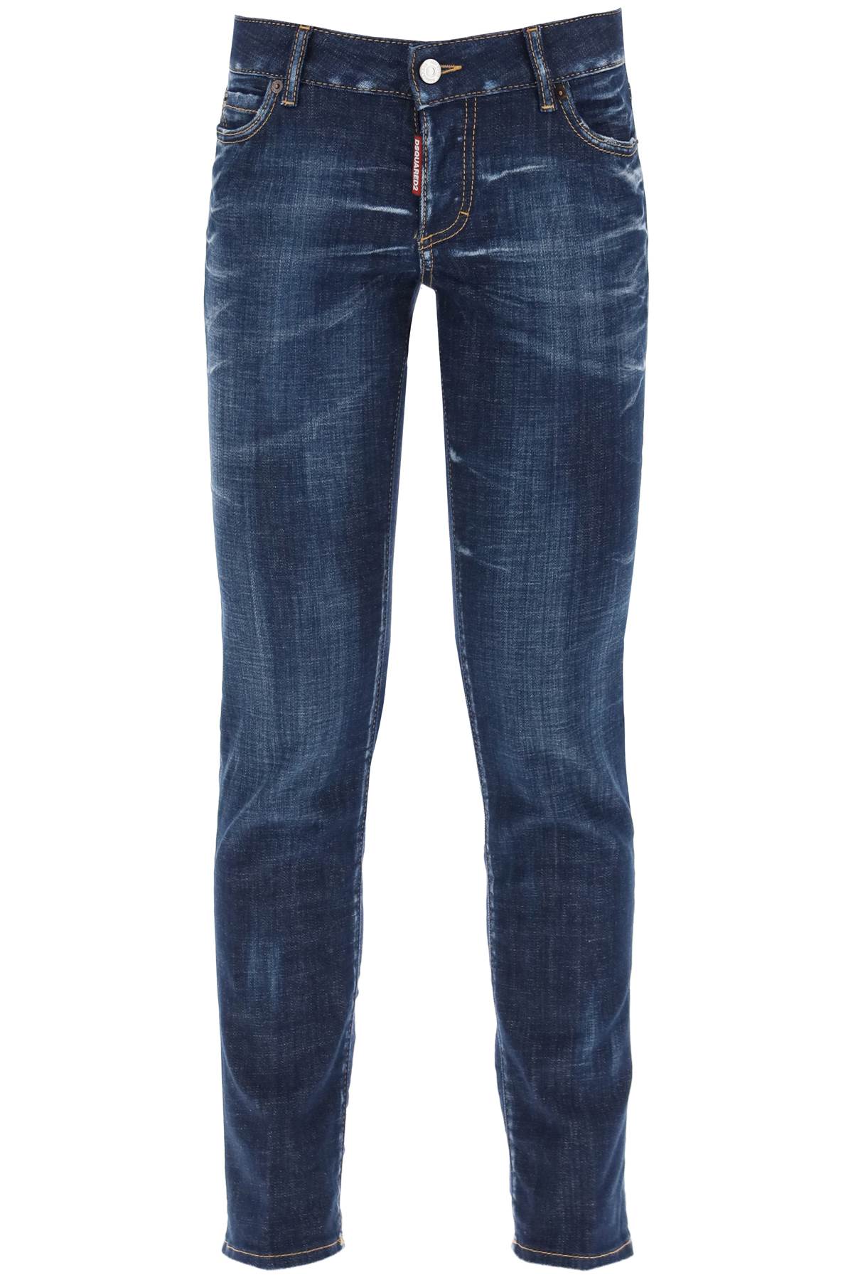 DSQUARED2 DARK CLEAN WASH JENNIFER JEANS