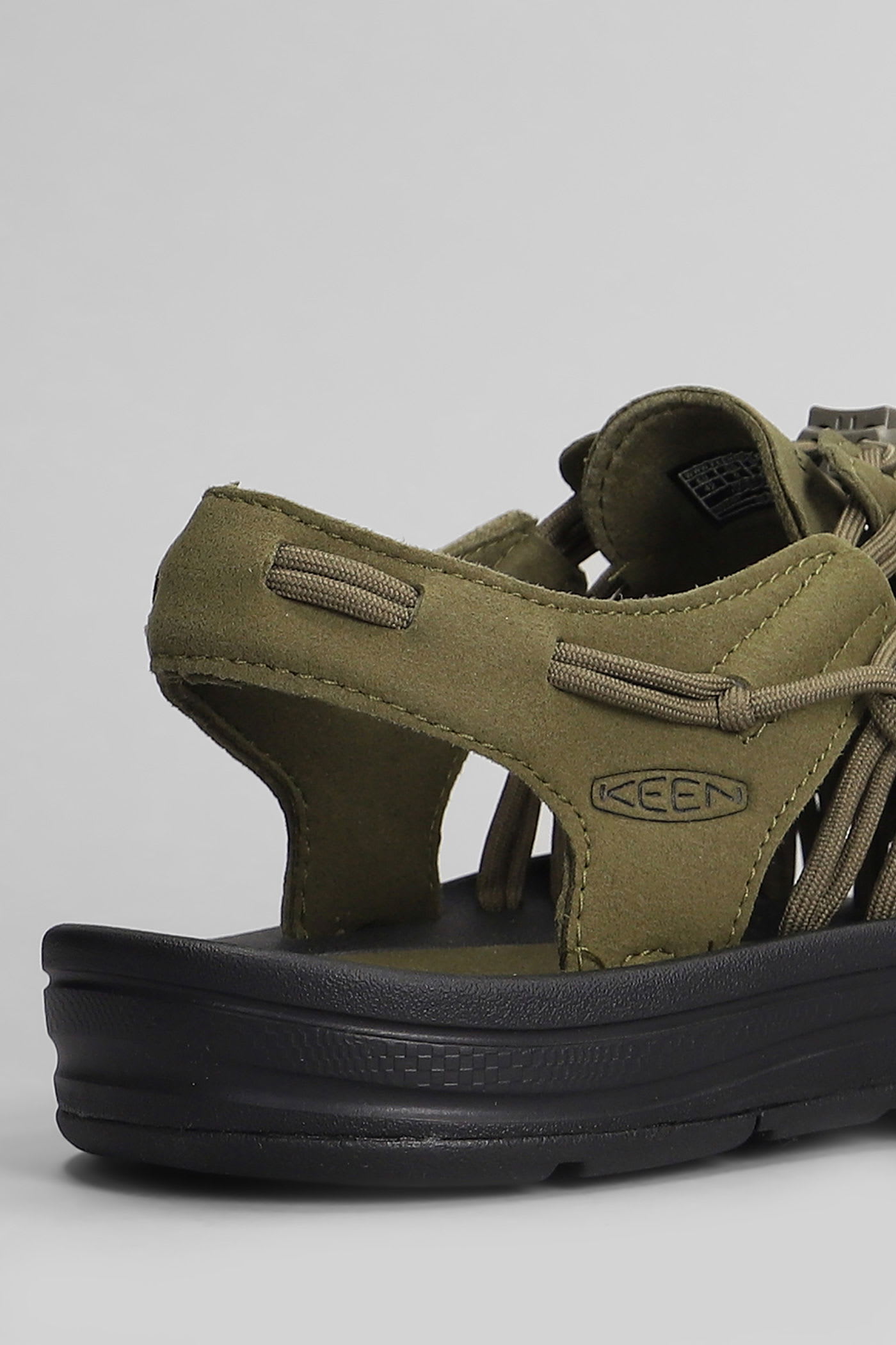 Keen Green Two-cord Construction Sandals