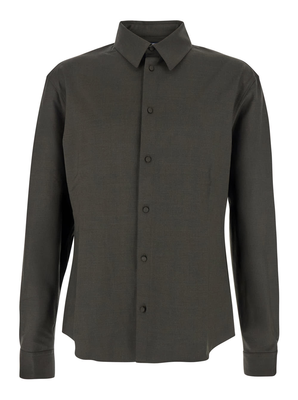 Jacquemus La Chemise Mondani In Green