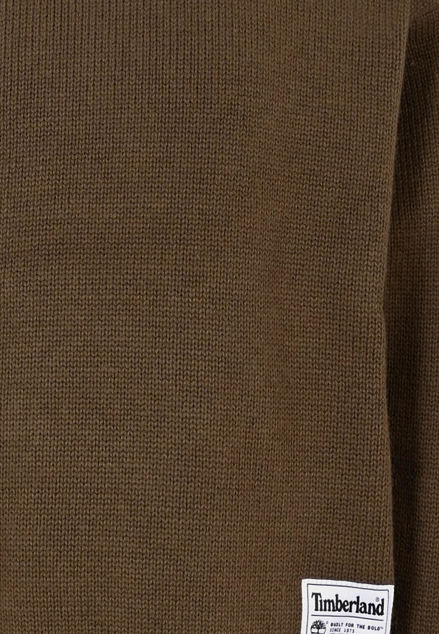 Timberland Green Sweater For Boy With Logo In Green