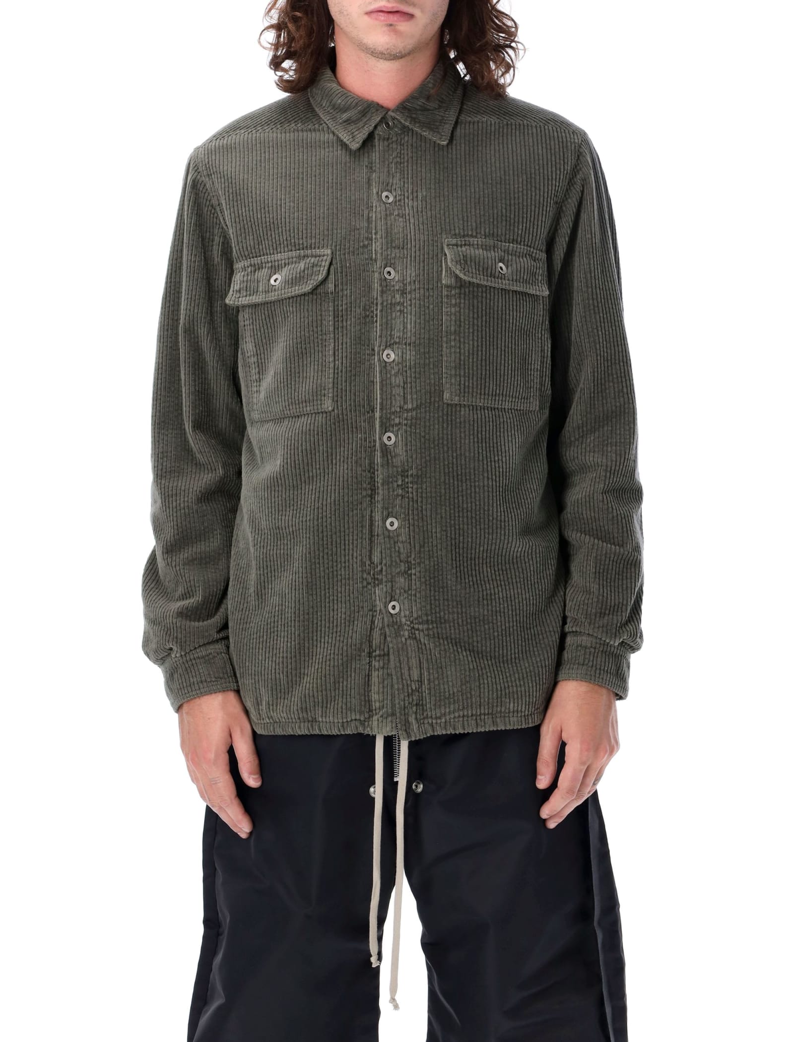 Shop Drkshdw Outershirt In Hustler Green