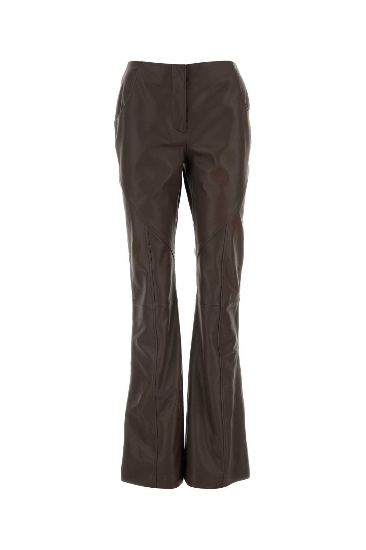 Chocolate Leather Pant