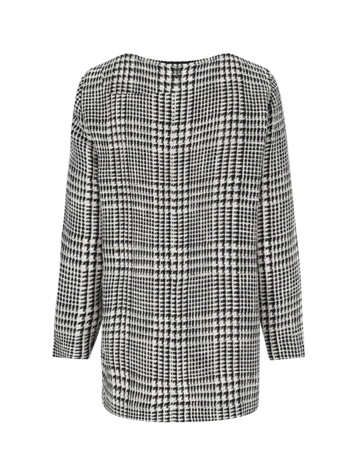 Gianluca Capannolo Houndstooth Midi Dress - White In White