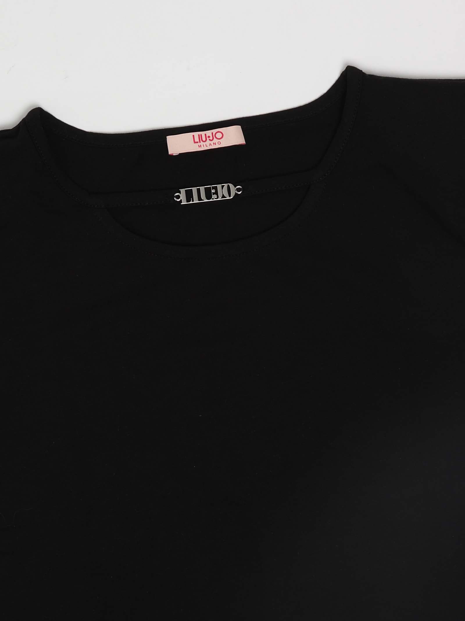 Shop Liu •jo T-shirt T-shirt In Nero