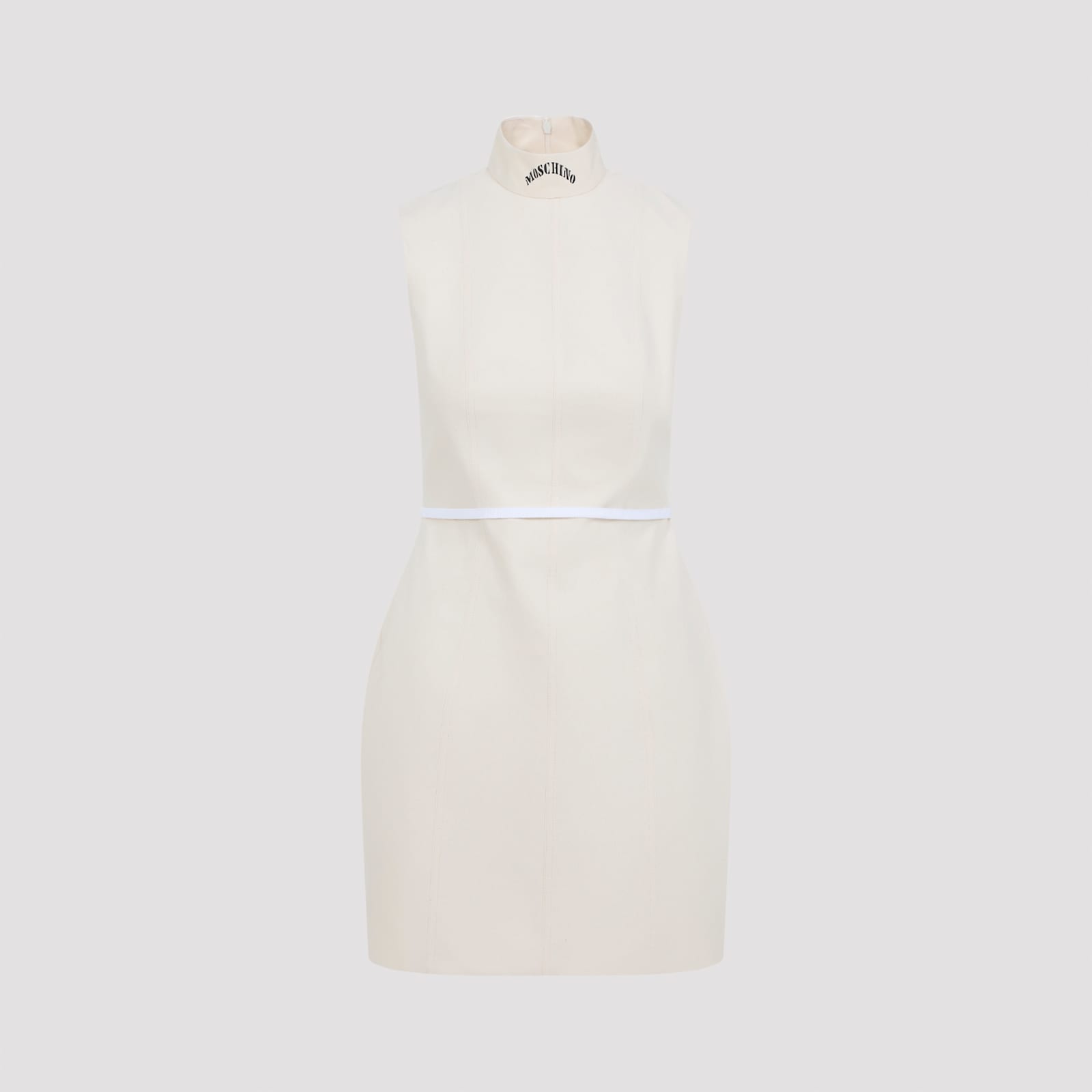 Moschino Mini Dress In White