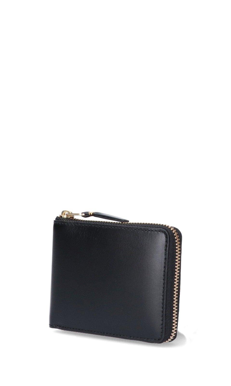 Shop Comme Des Garçons Classic Line Zipped Wallet In Black