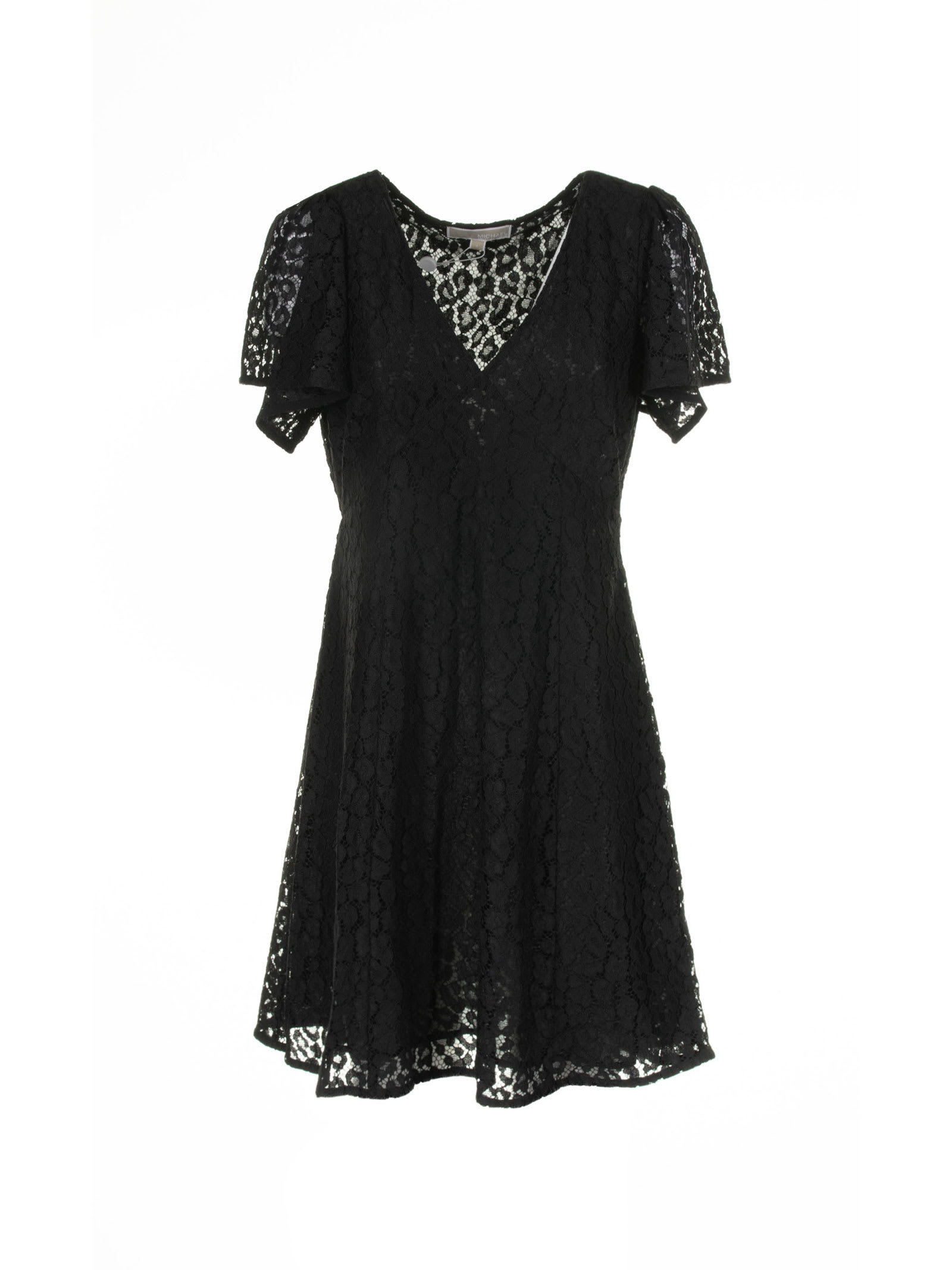 Shop Michael Kors Black Midi Dress
