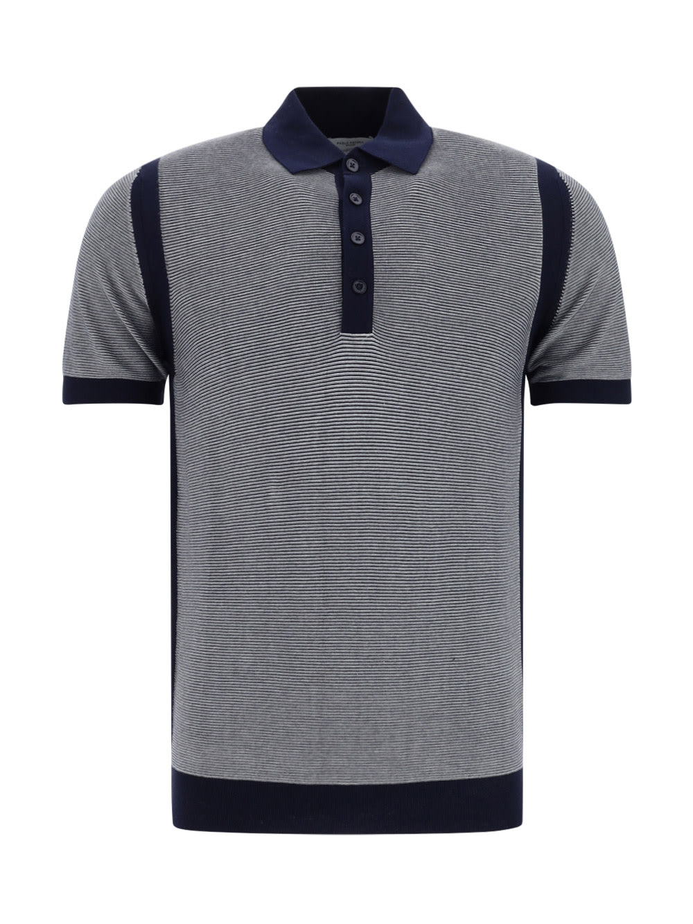 Shop Paolo Pecora Polo Shirt In Blu