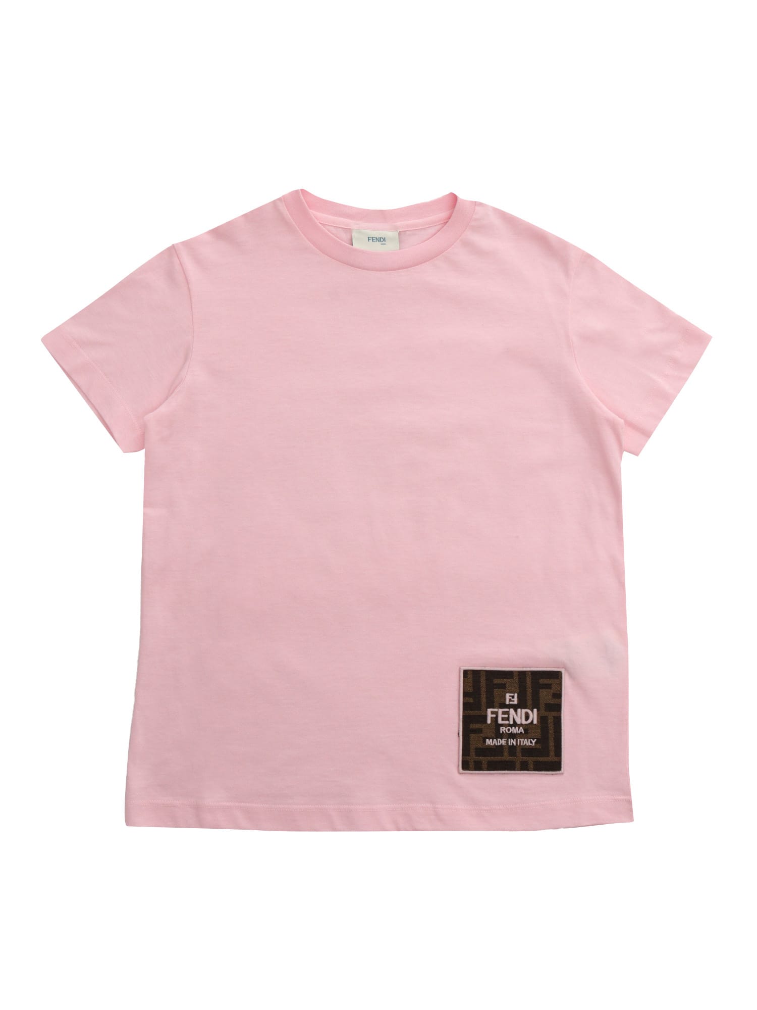 Fendi Kids' Pink  T-shirt