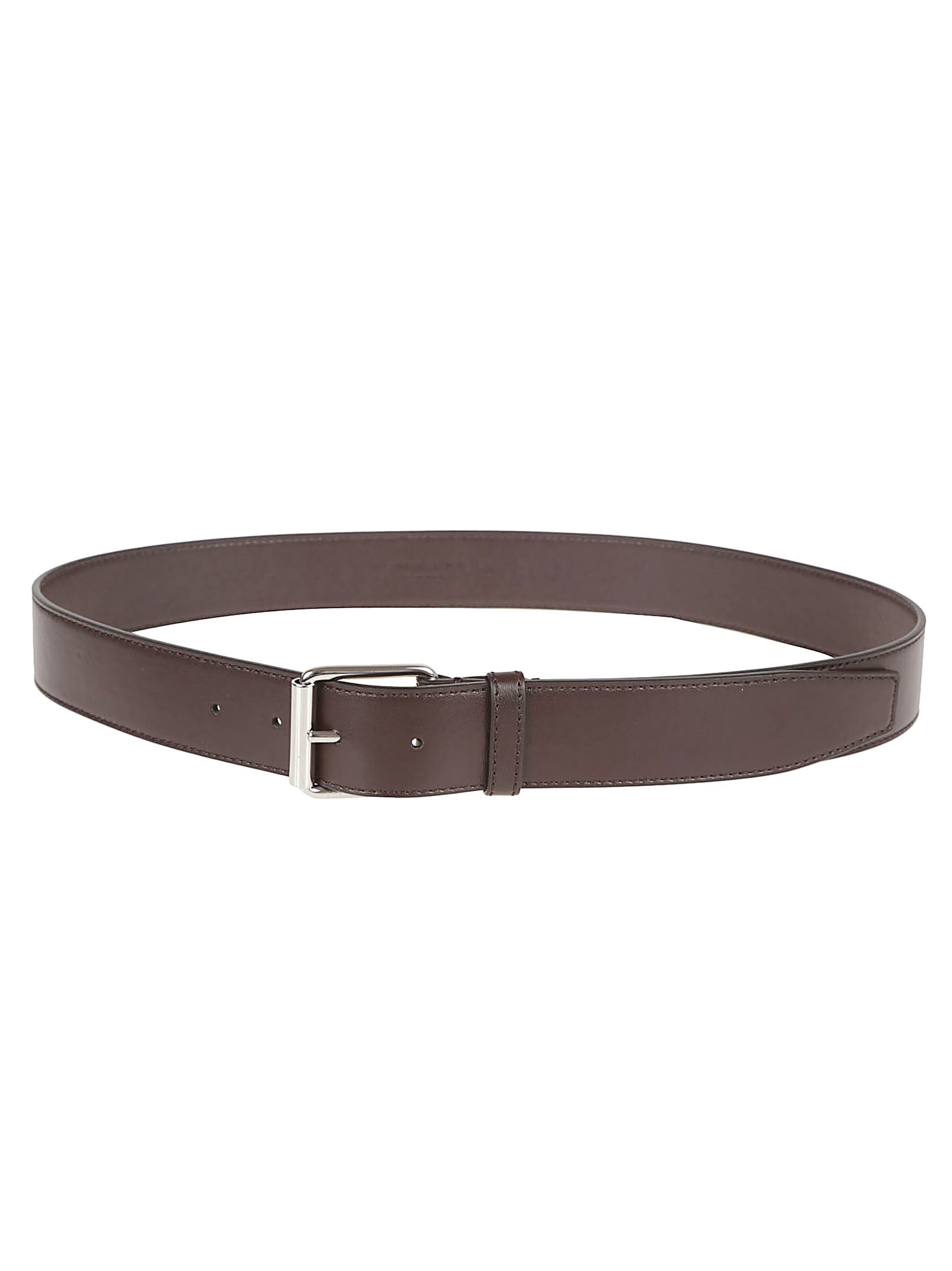 Stella Mccartney Brown Polyester Belt With Classic Buckle Closure In Brown