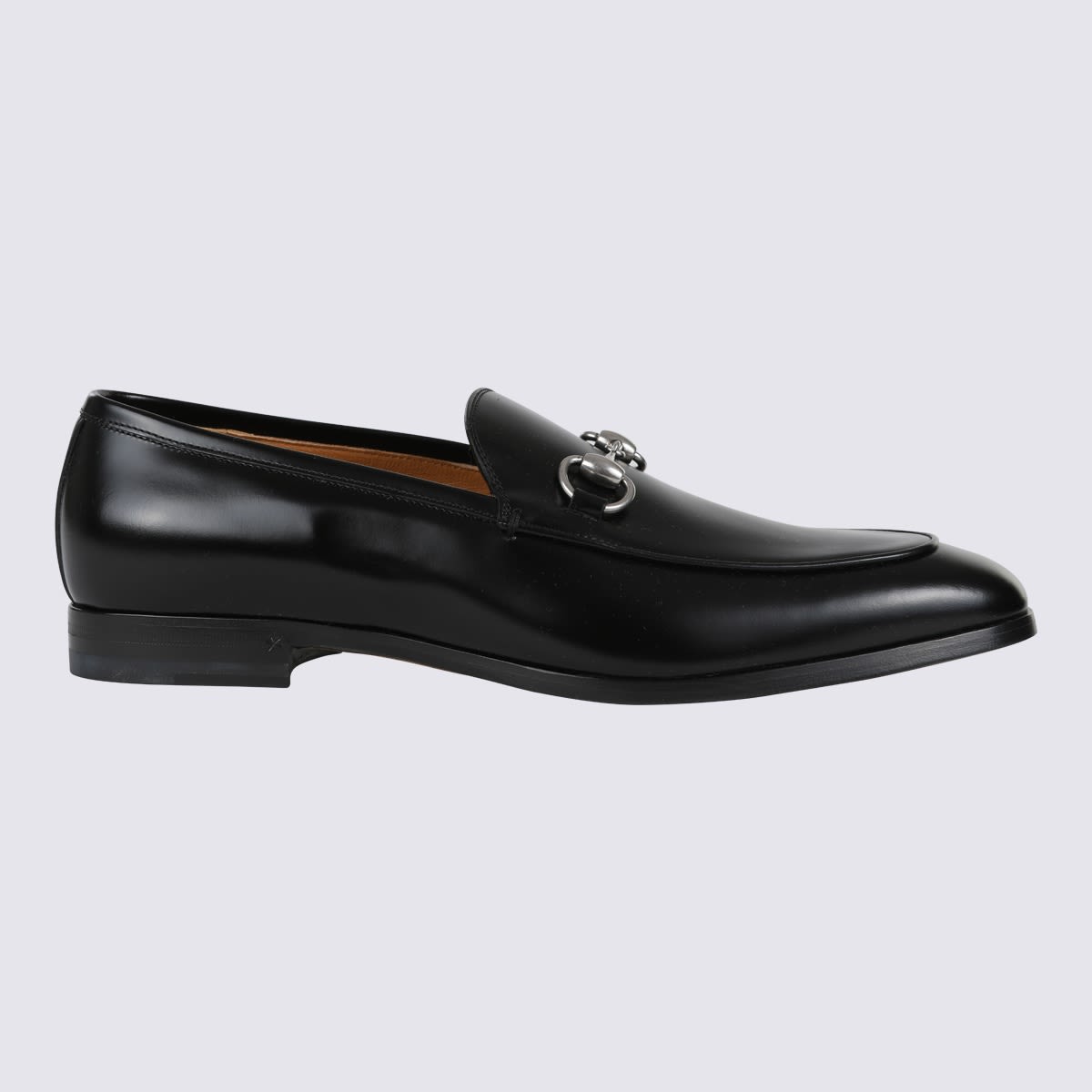 Gucci Black Leather Loafers