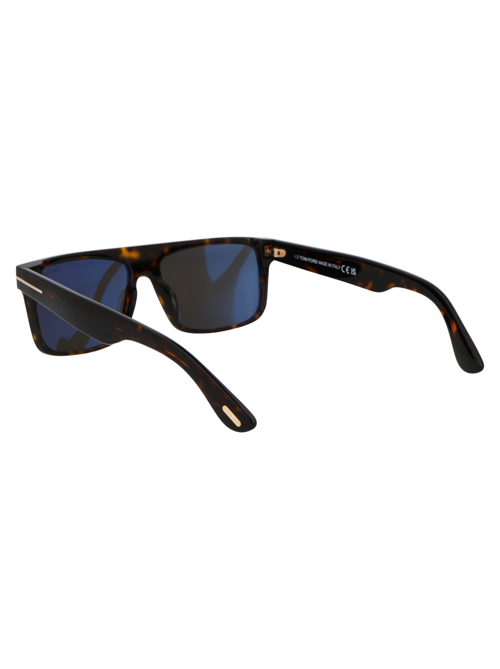 Tom Ford Philippe-02 Sunglasses In 52a Avana Scura / Fumo