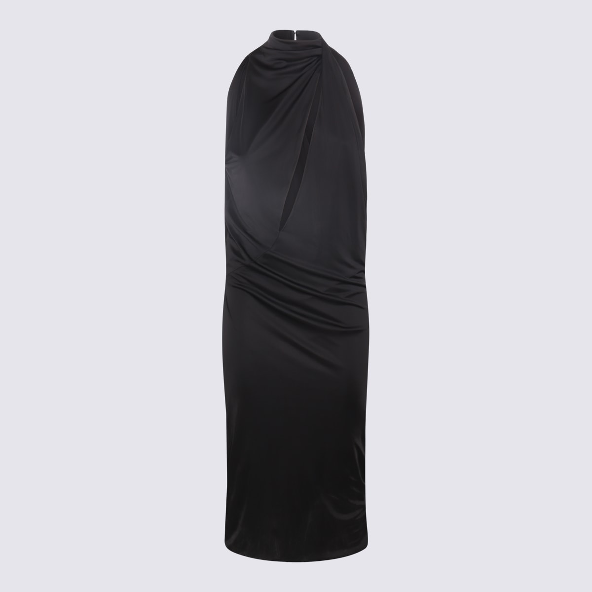 Versace Black Viscose Dress