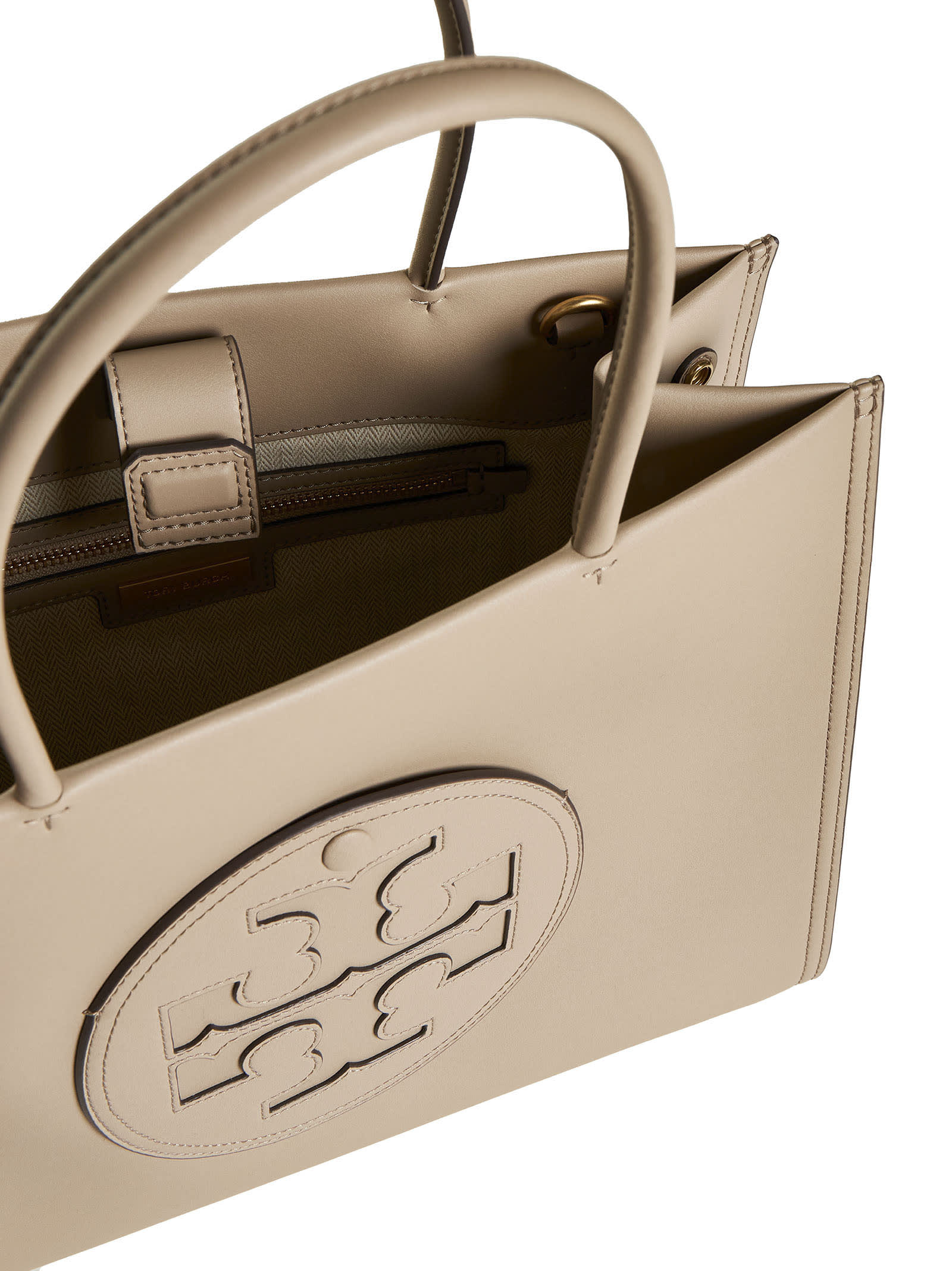 Shop Tory Burch Tote In Clay