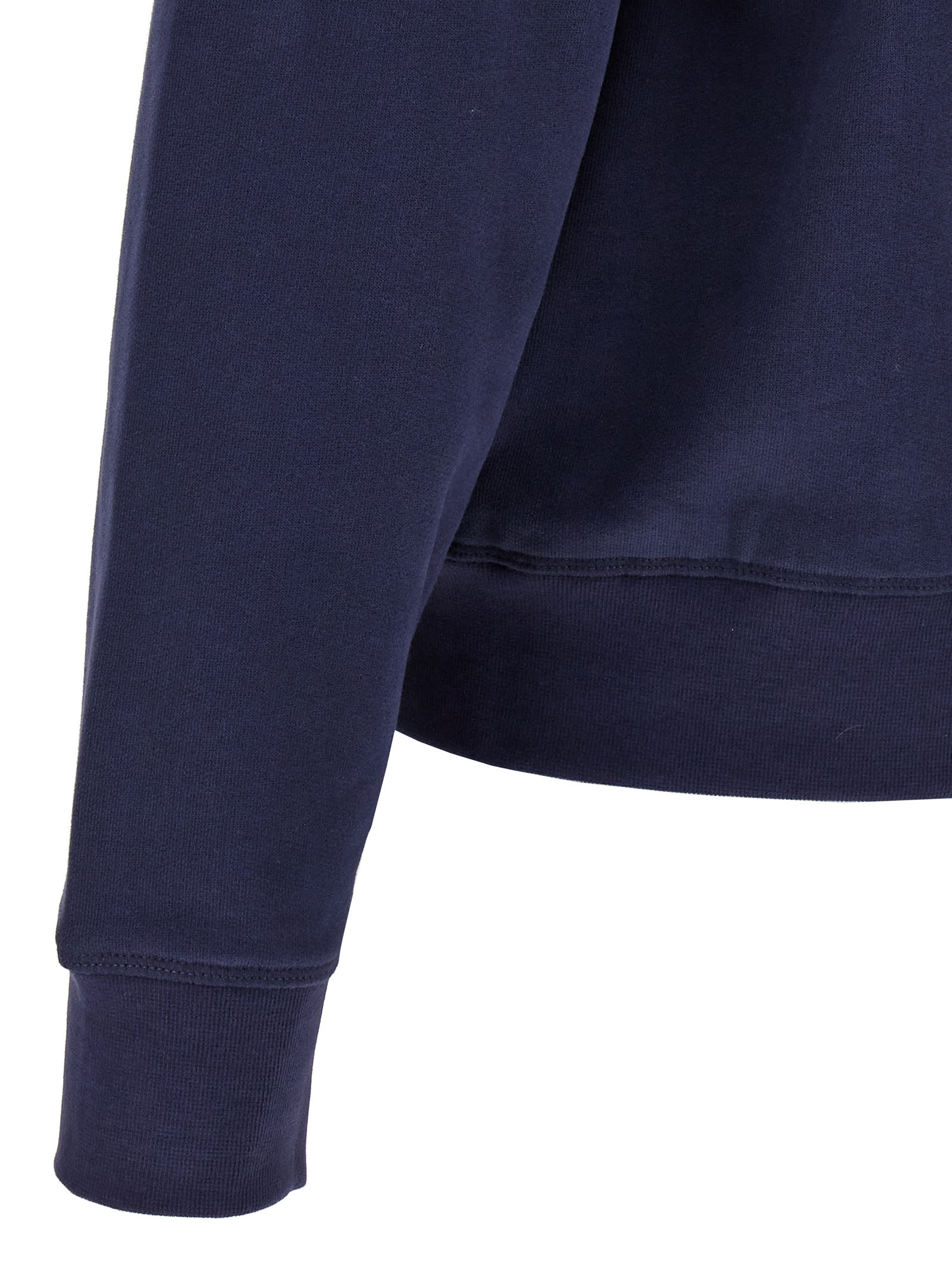 Moncler Genius Blue Moncler X Gilga Farm Zip-up Hoodie In Blue