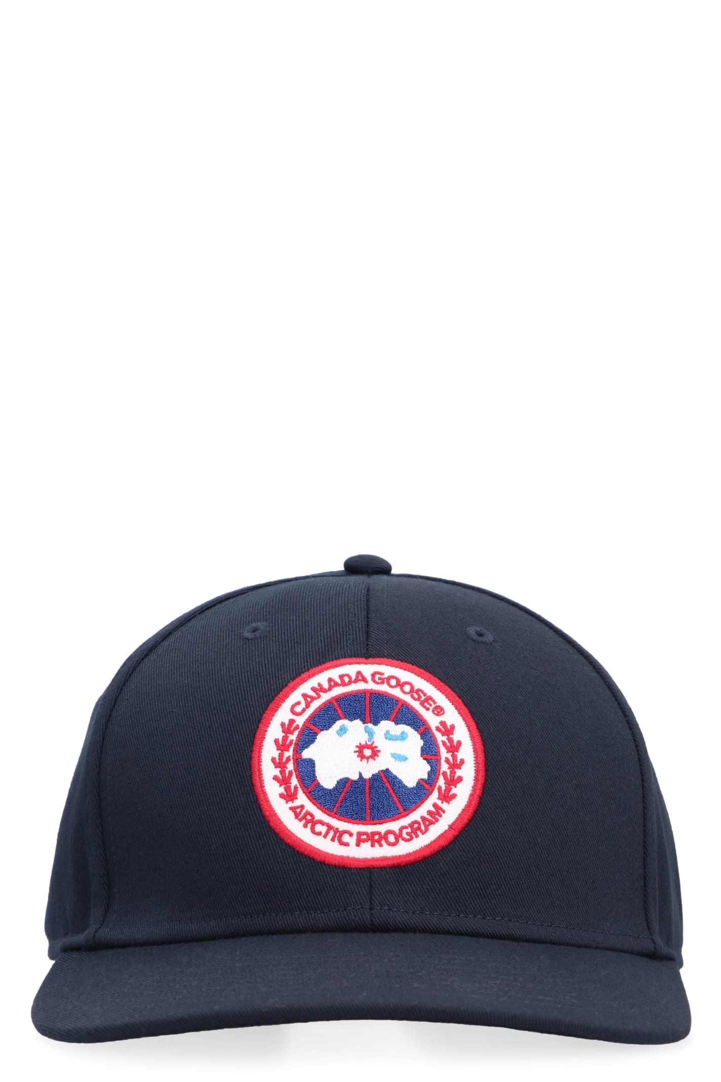 Shop Canada Goose Artic Logo Baseball Cap In Blue