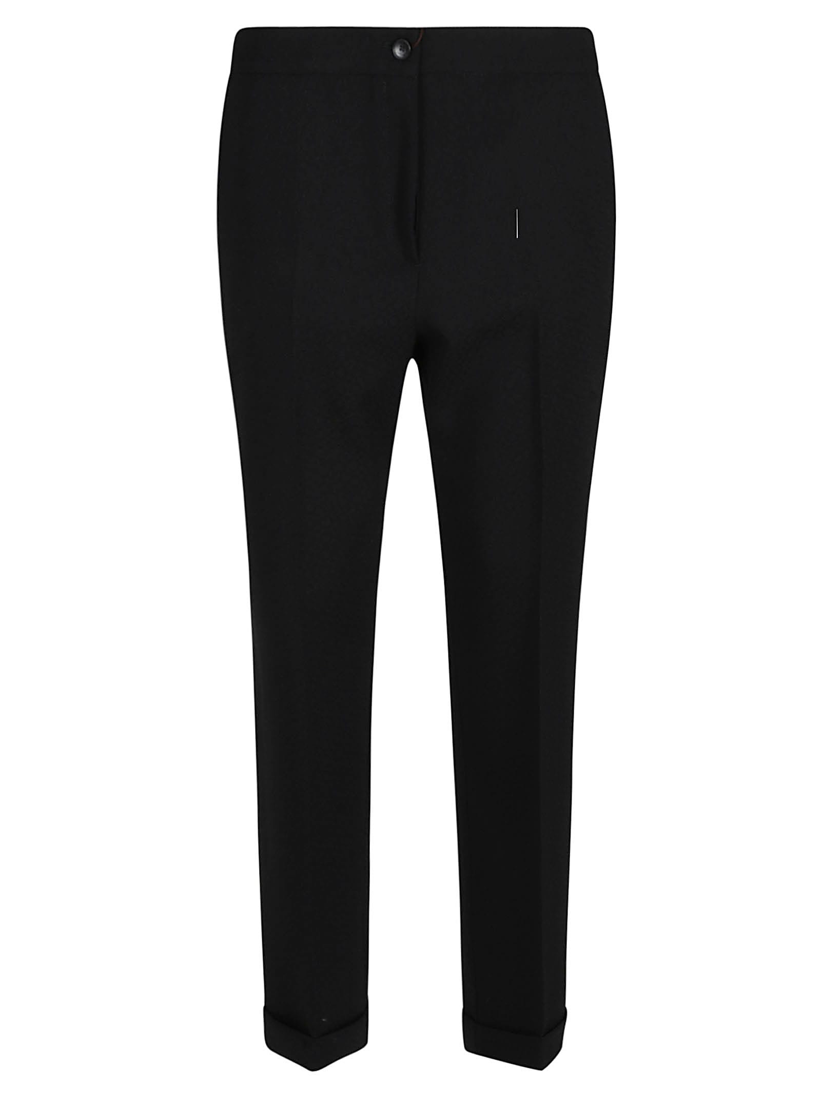 Etro Button Fitted Trousers