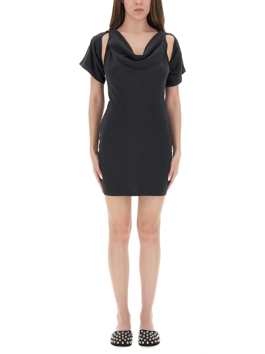 deconstructed Short Dress
