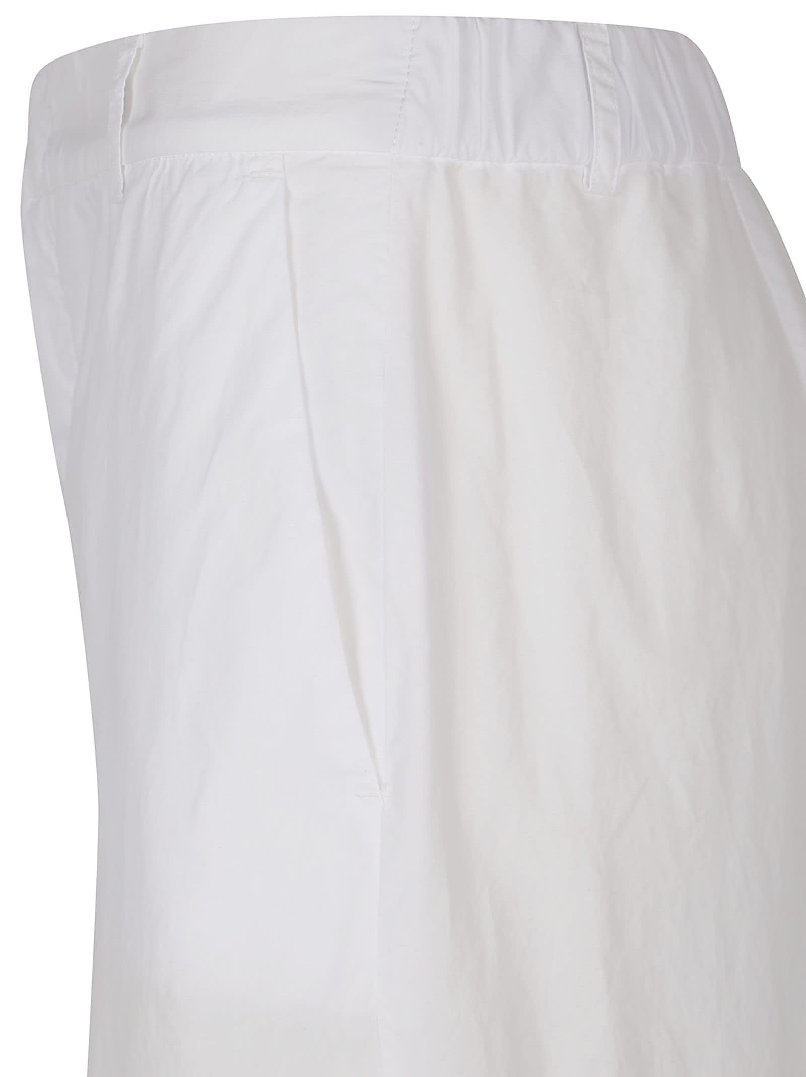 Shop Malo Trousers White